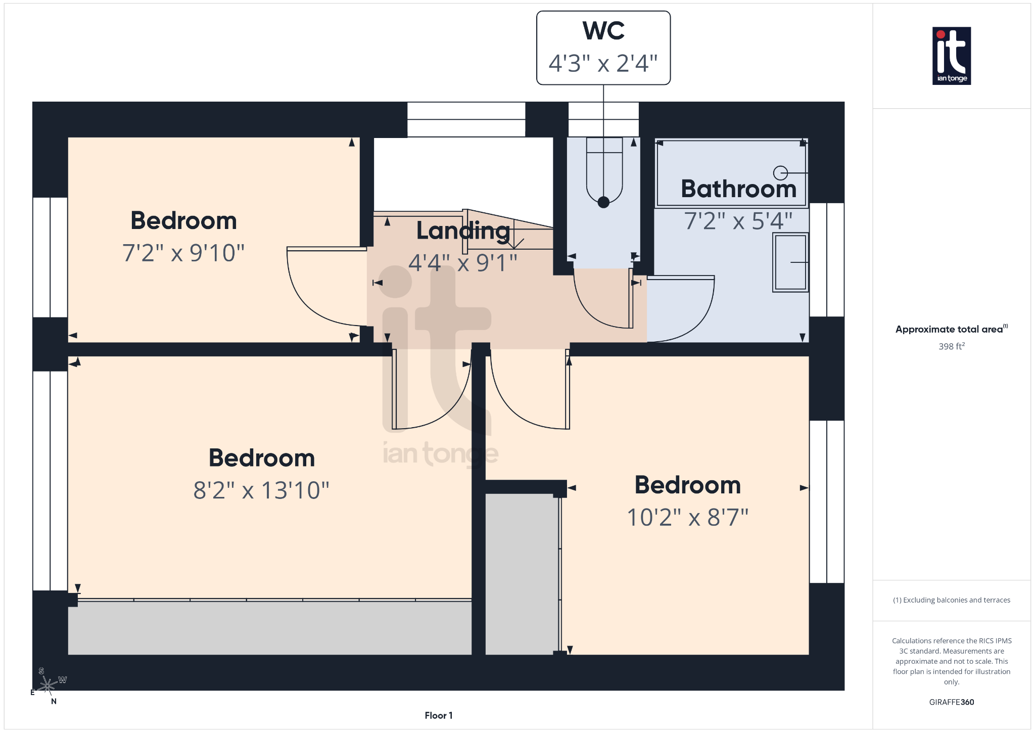 3 bedroom semi-detached house For Sale in Stockport - Floorplan 3.