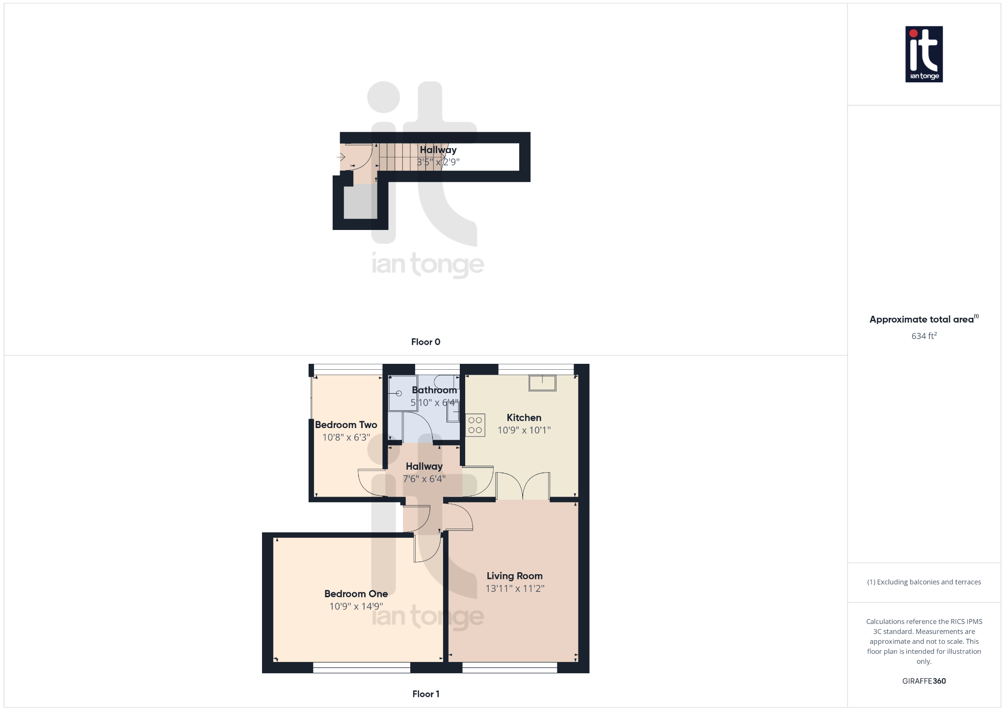 2 bedroom apartment flat/apartment For Sale in Stockport - Floorplan 3.