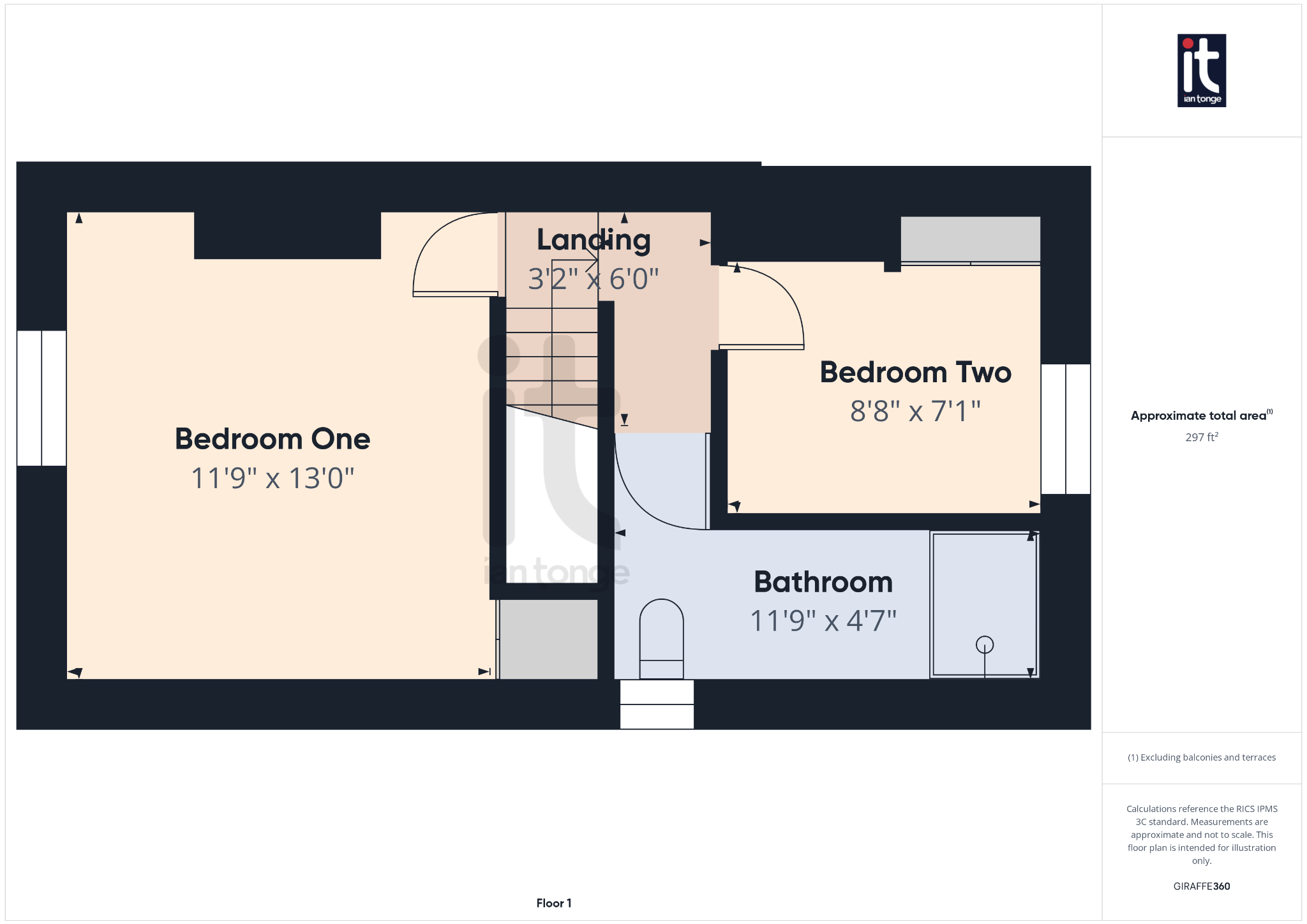 2 bedroom end terraced house For Sale in Stockport - Floorplan 2.