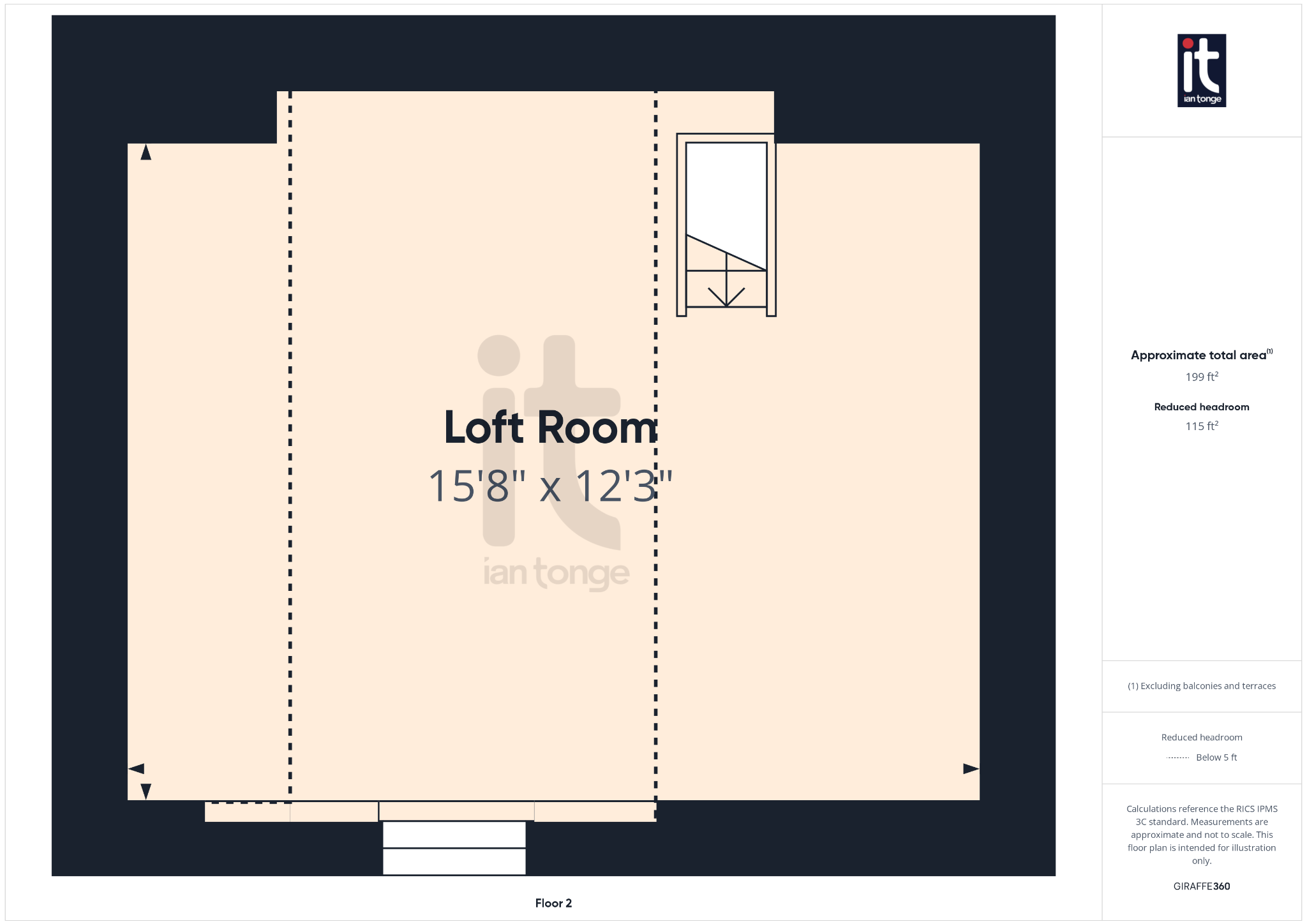 2 bedroom end terraced house For Sale in Stockport - Floorplan 3.