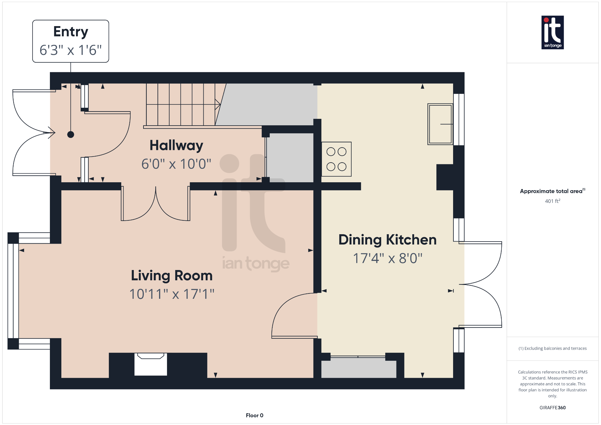 3 bedroom semi-detached house For Sale in Stockport - Floorplan 2.