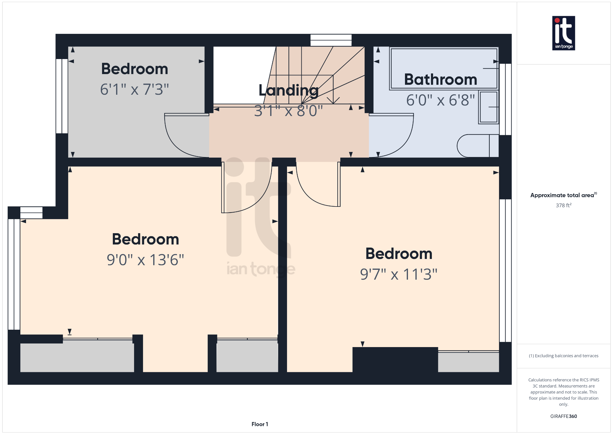 3 bedroom semi-detached house For Sale in Stockport - Floorplan 3.
