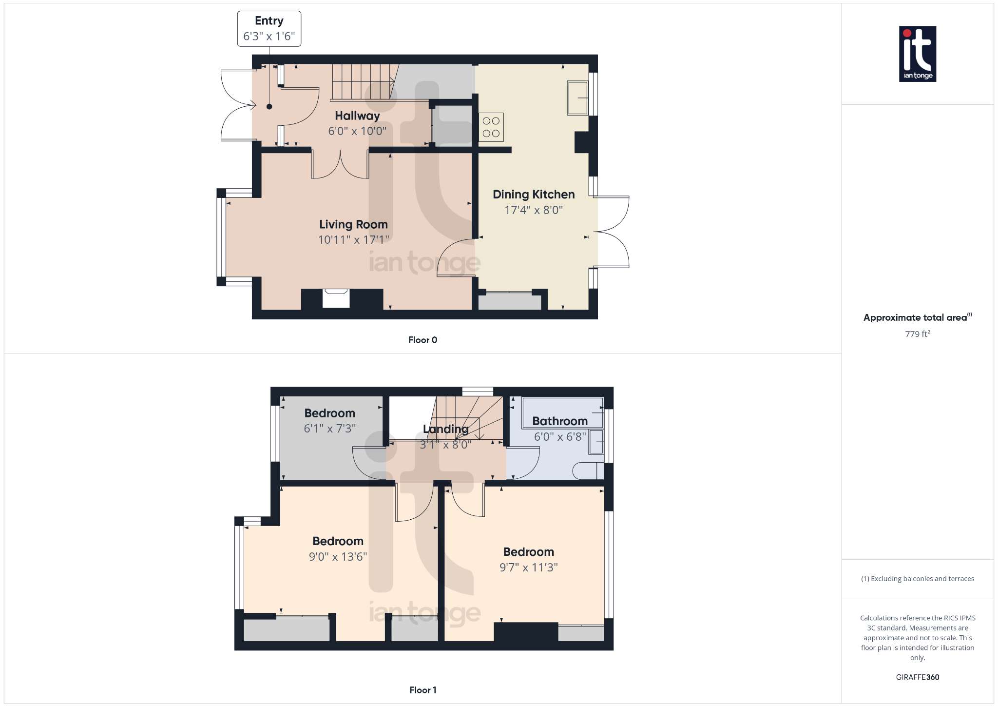 3 bedroom semi-detached house For Sale in Stockport - Floorplan 1.