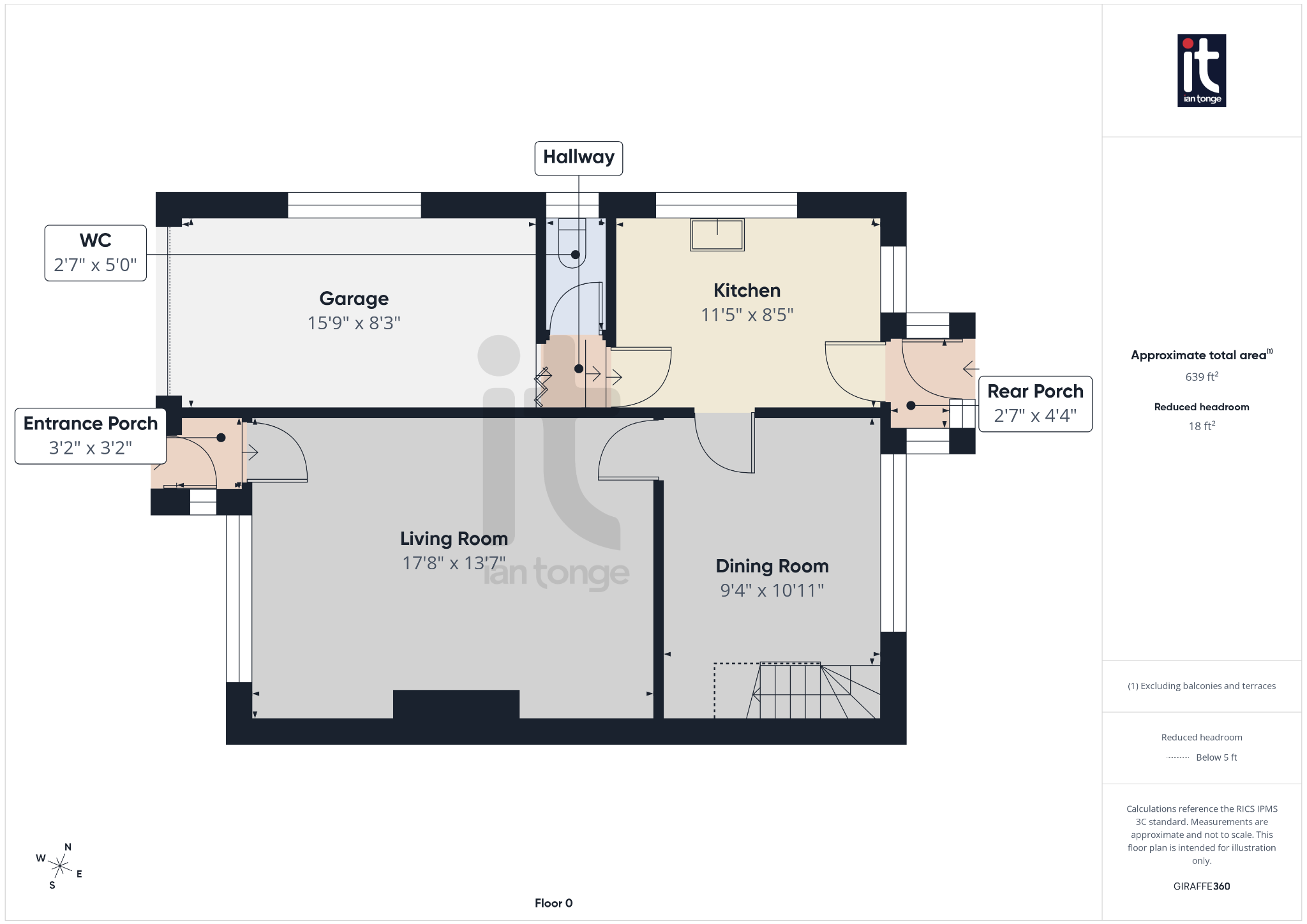 4 bedroom detached house For Sale in High Peak - Floorplan 1.