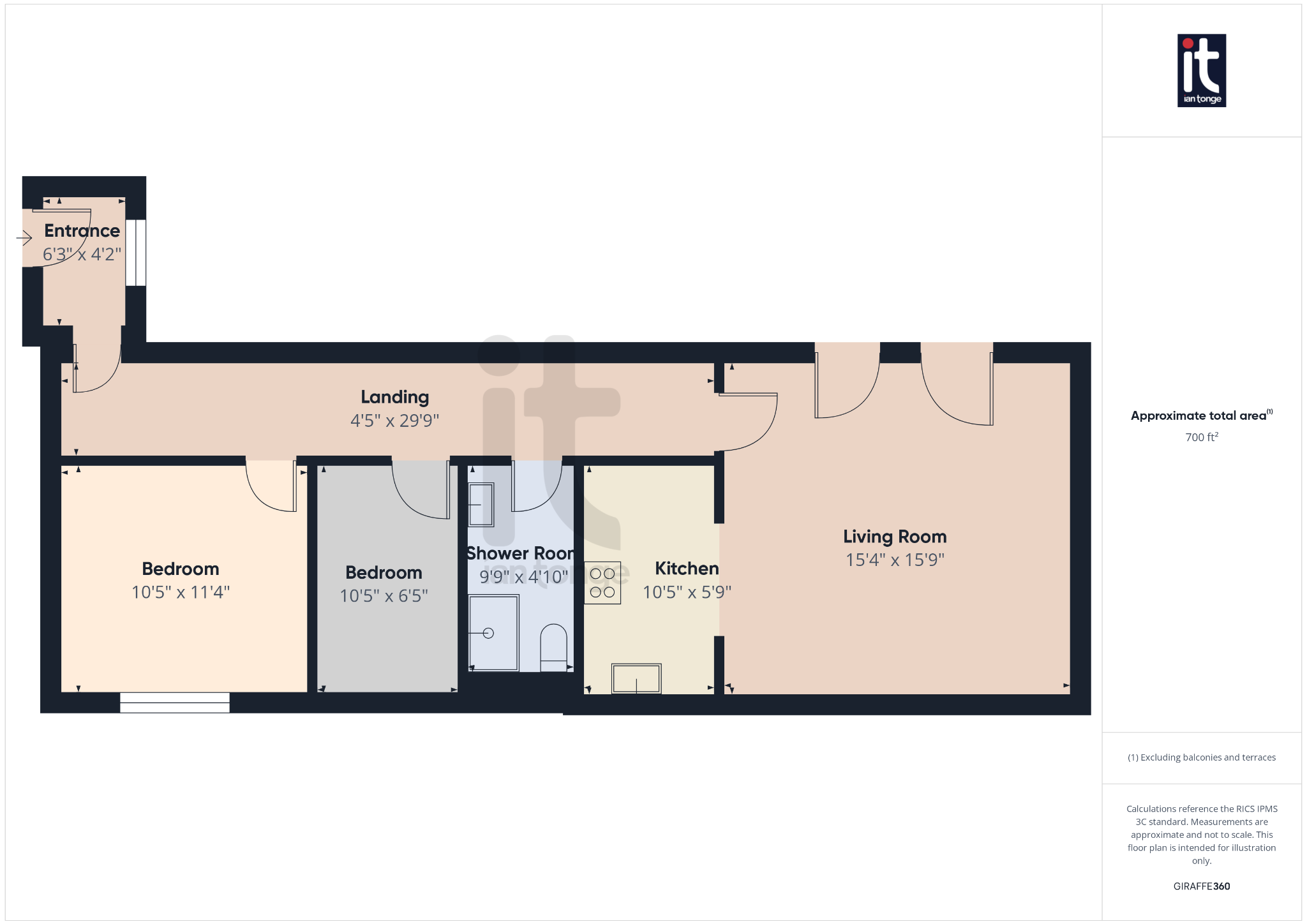 2 bedroom apartment flat/apartment For Sale in Stockport - Floorplan 1.