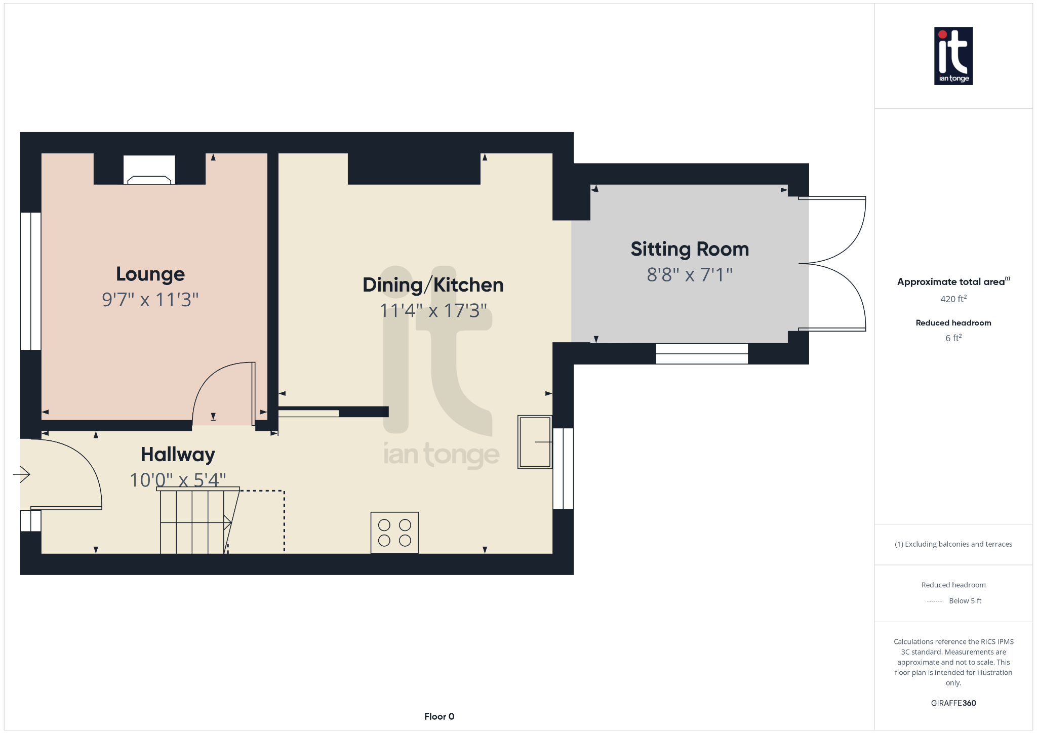 3 bedroom semi-detached house For Sale in Stockport - Floorplan 2.