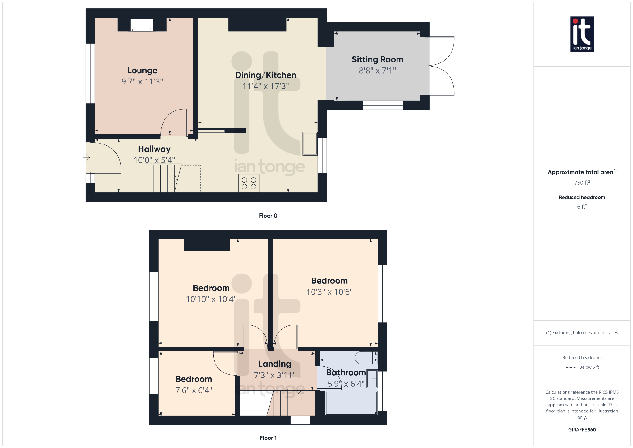 3 bedroom semi-detached house For Sale in Stockport - Floorplan 1.