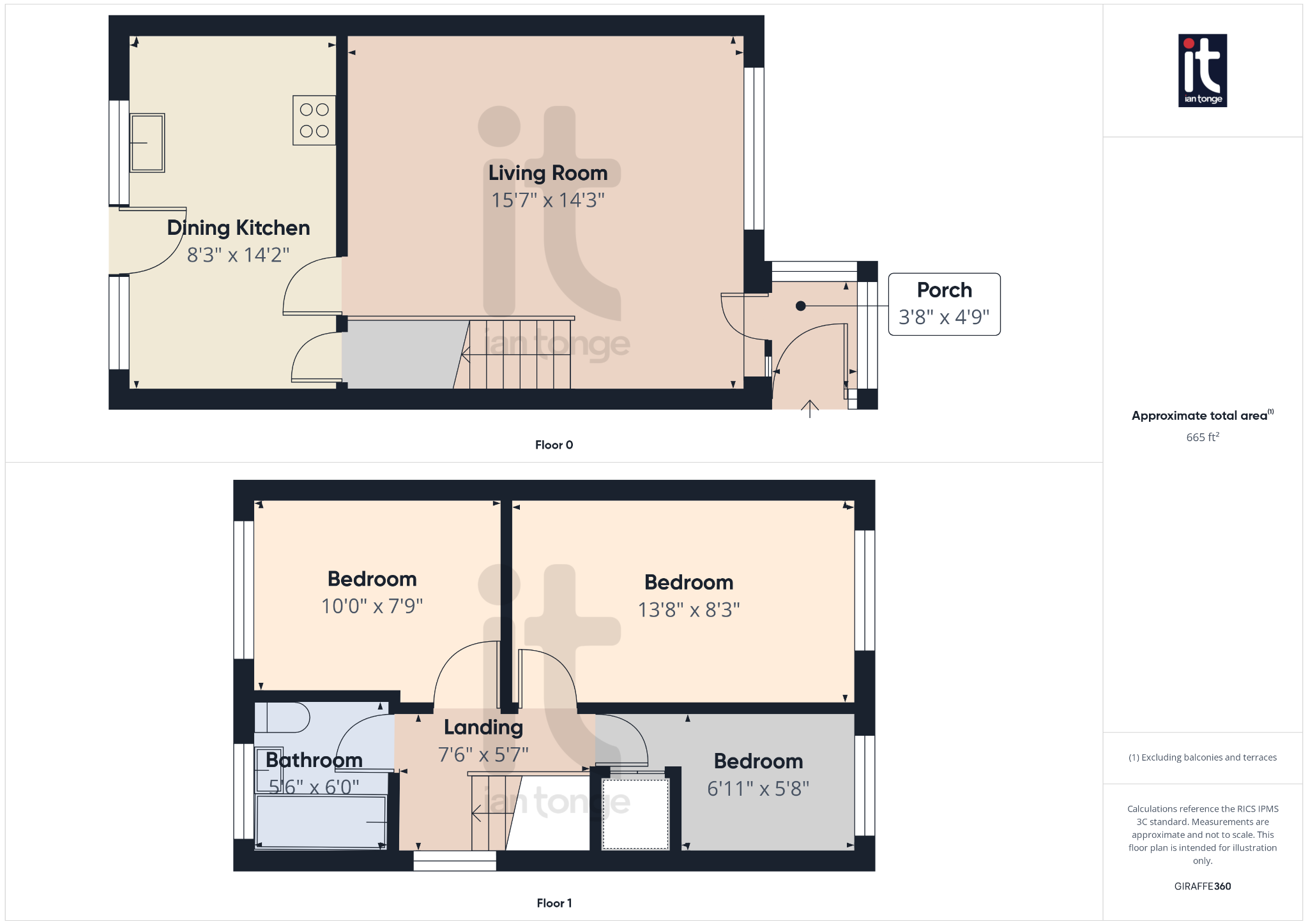 3 bedroom semi-detached house For Sale in Stockport - Floorplan 1.