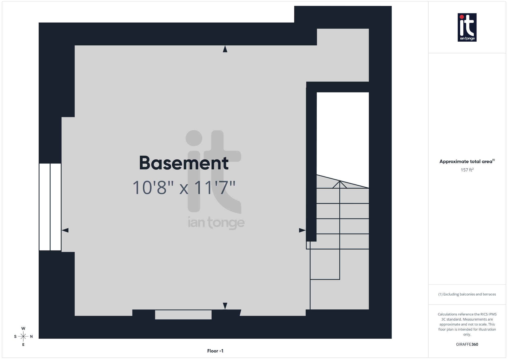 2 bedroom mid terraced house For Sale in Stockport - Floorplan 1.