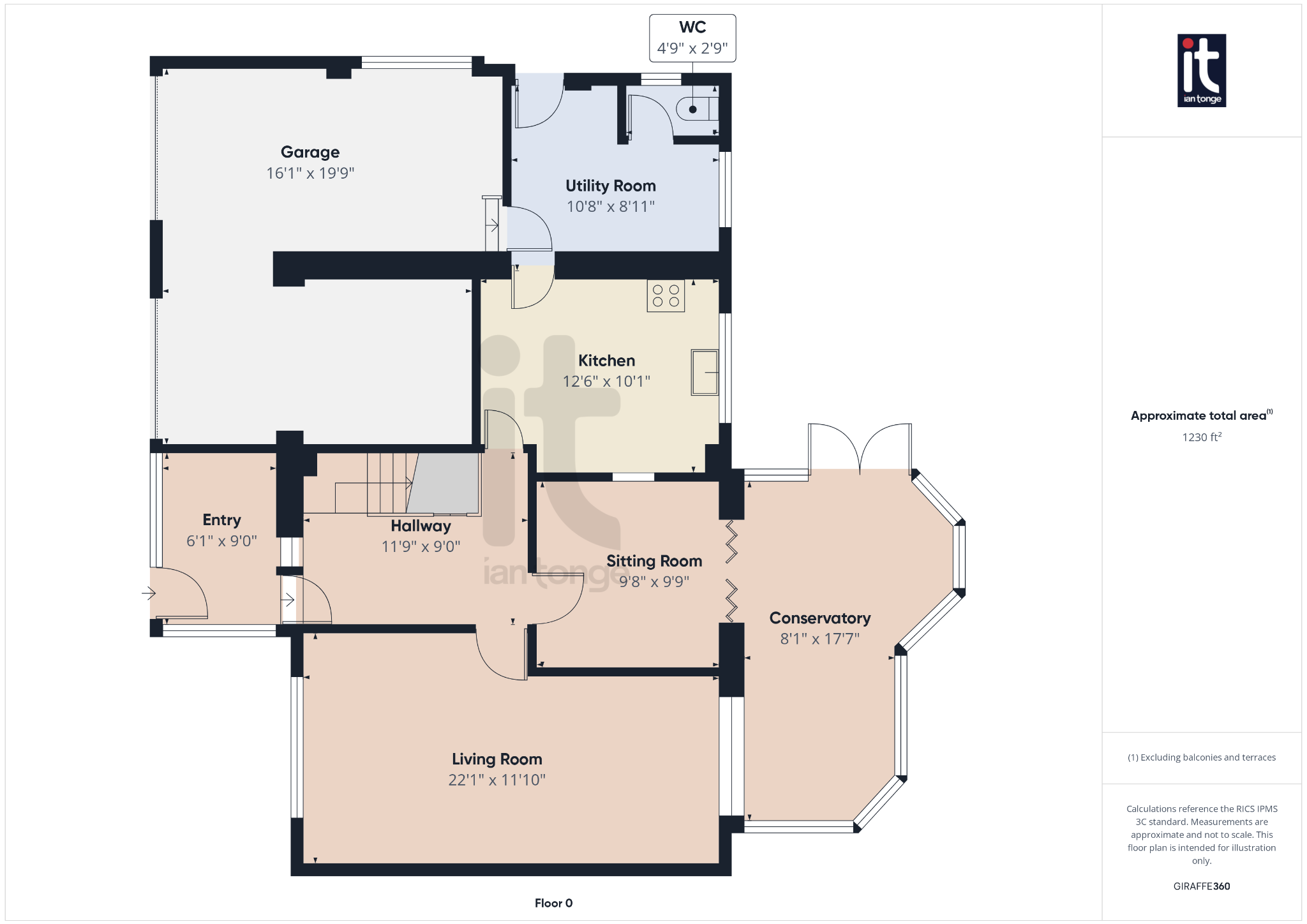 4 bedroom detached house For Sale in High Peak - Floorplan 1.