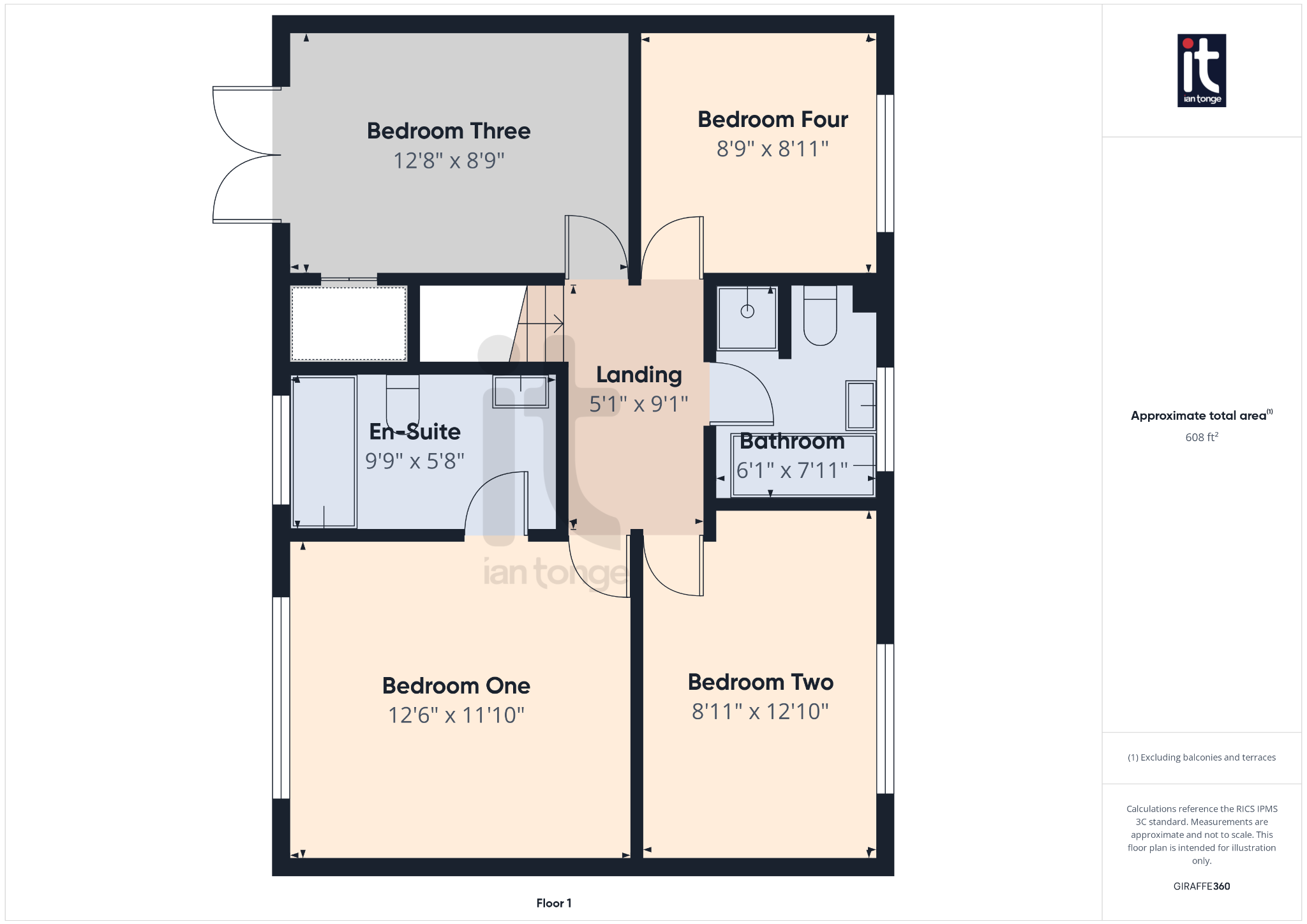 4 bedroom detached house For Sale in High Peak - Floorplan 2.