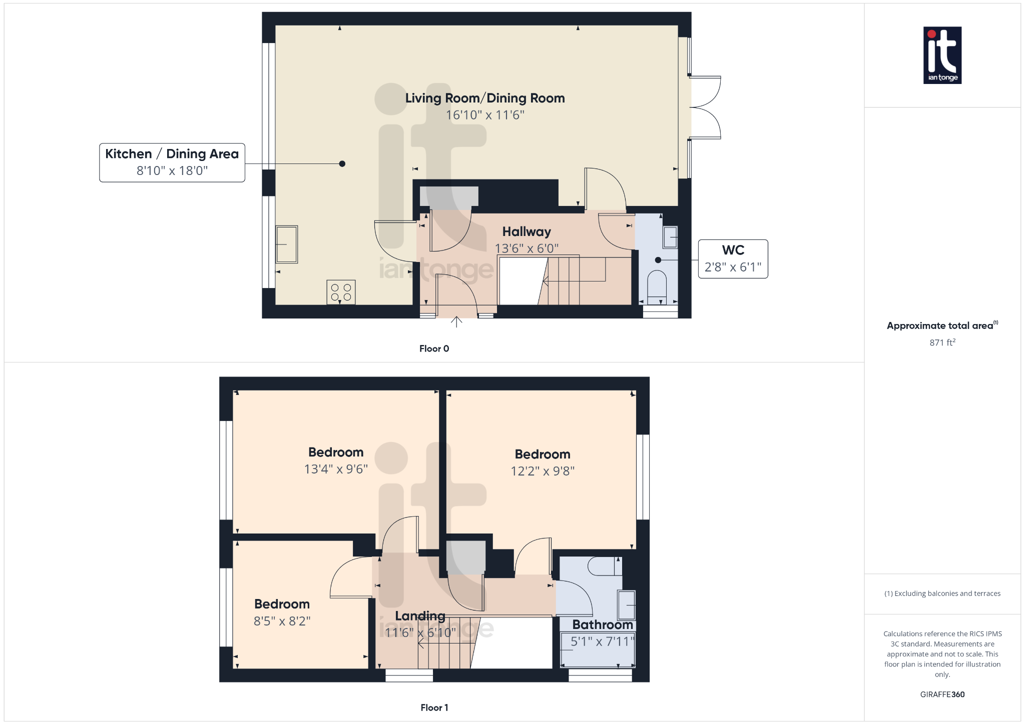3 bedroom detached house For Sale in Stockport - Floorplan 1.
