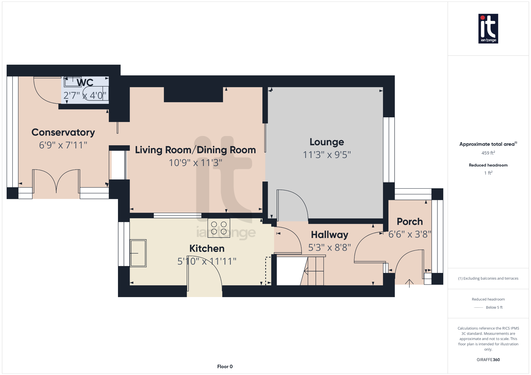 3 bedroom semi-detached house For Sale in Stockport - Floorplan 2.