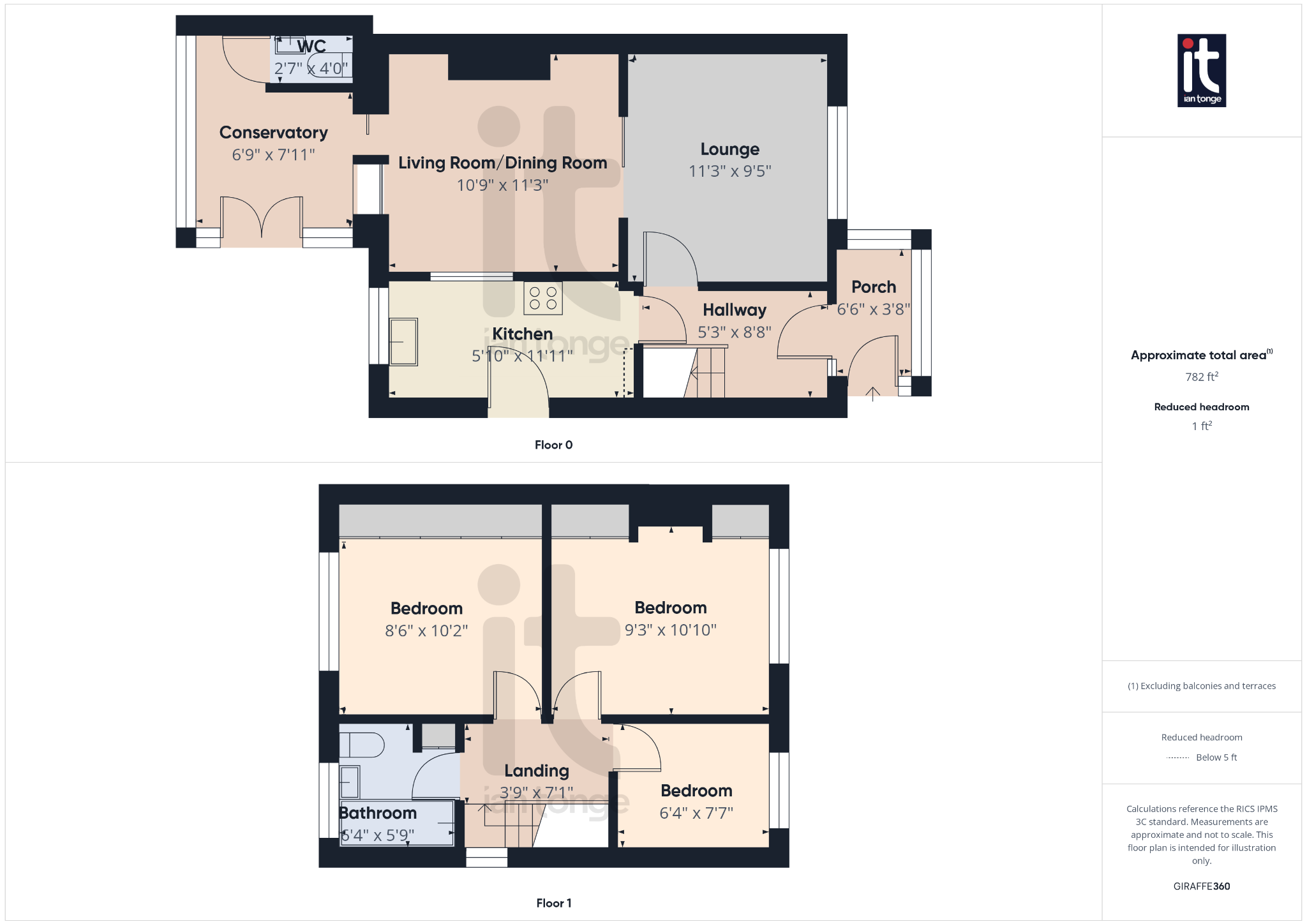 3 bedroom semi-detached house For Sale in Stockport - Floorplan 1.