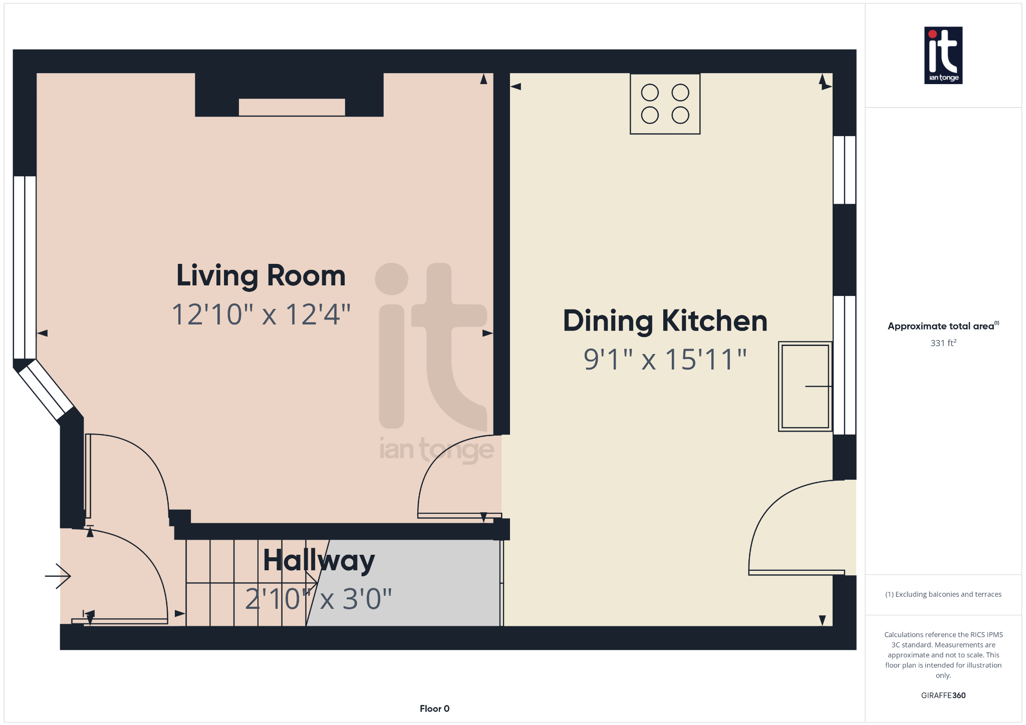 3 bedroom semi-detached house For Sale in Stockport - Floorplan 2.