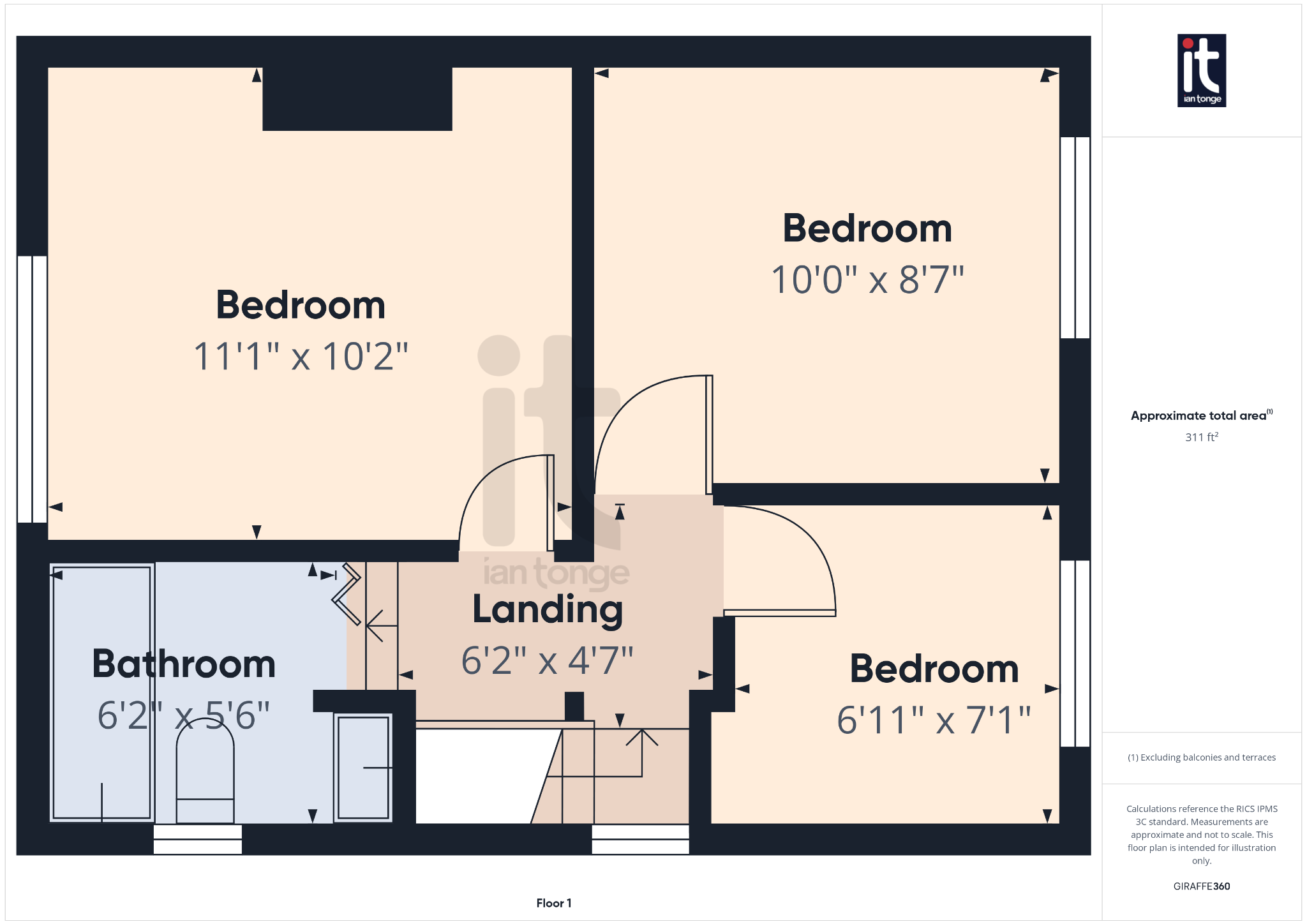3 bedroom semi-detached house For Sale in Stockport - Floorplan 3.