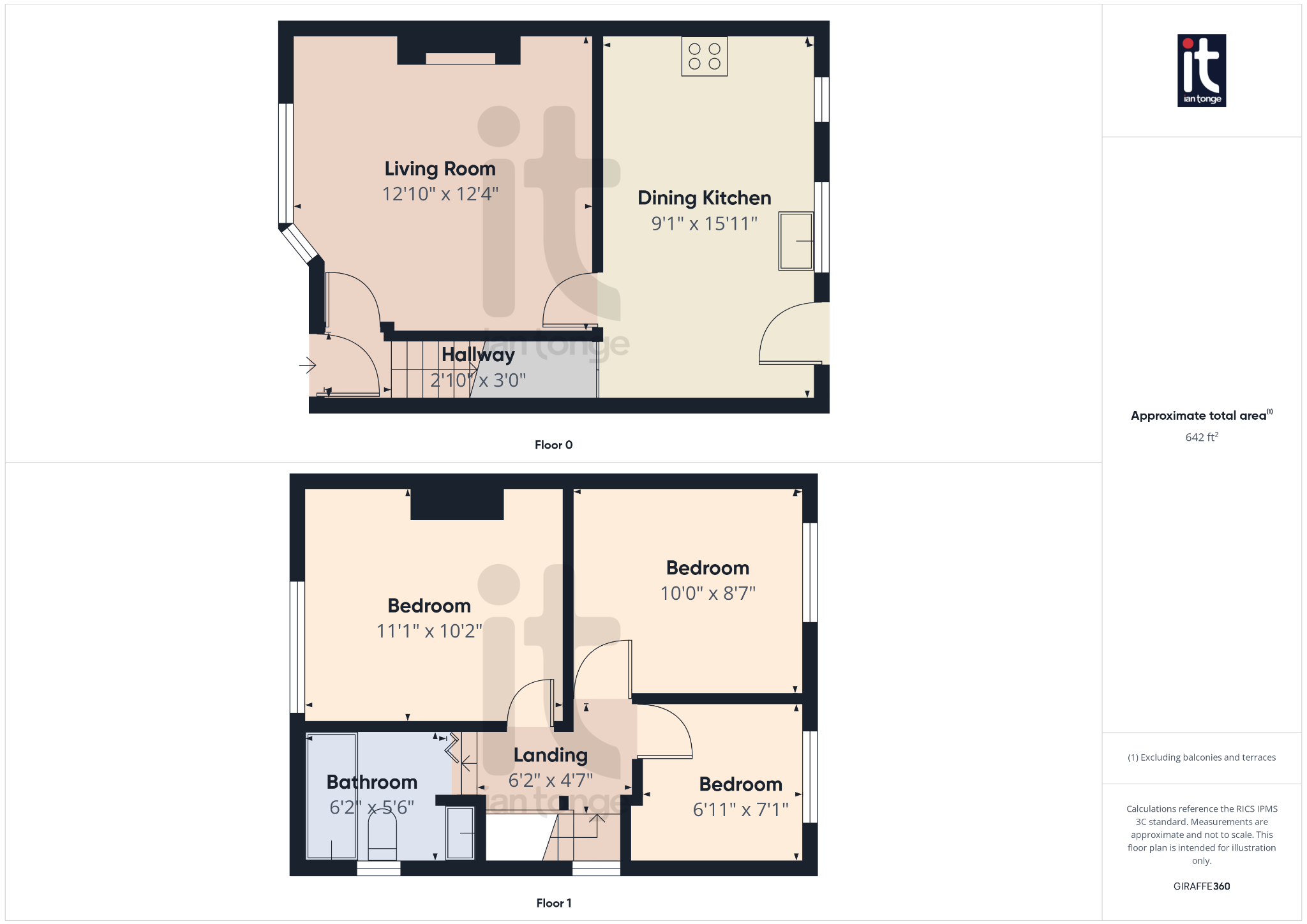 3 bedroom semi-detached house For Sale in Stockport - Floorplan 1.