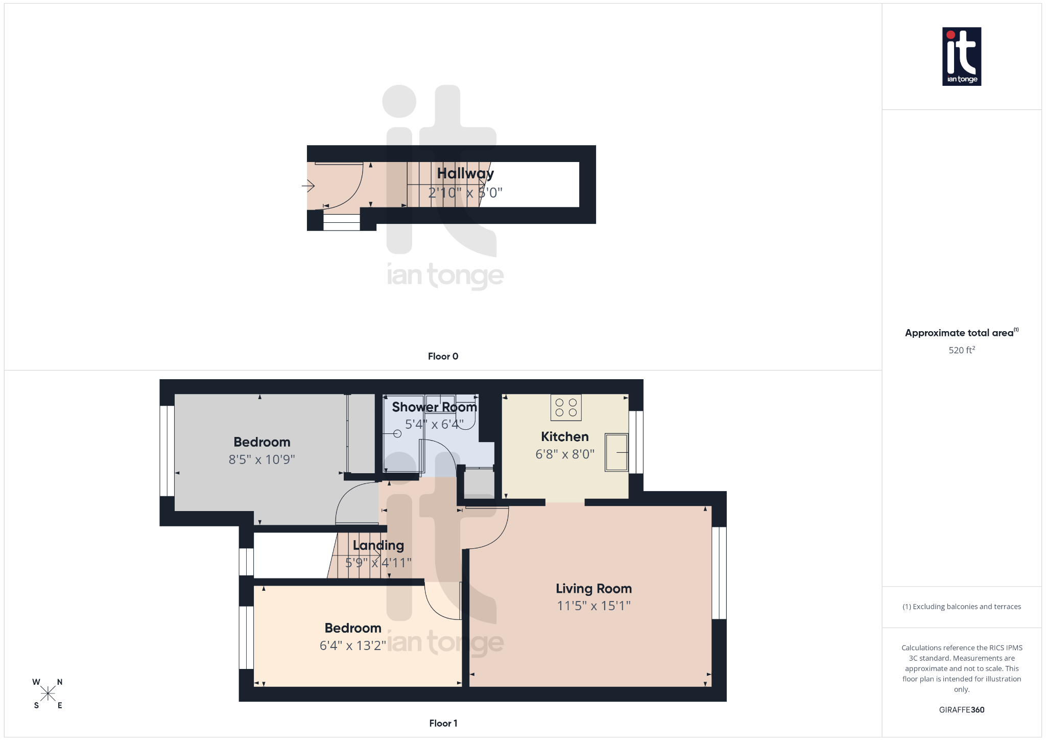 2 bedroom apartment flat/apartment For Sale in Stockport - Floorplan 2.