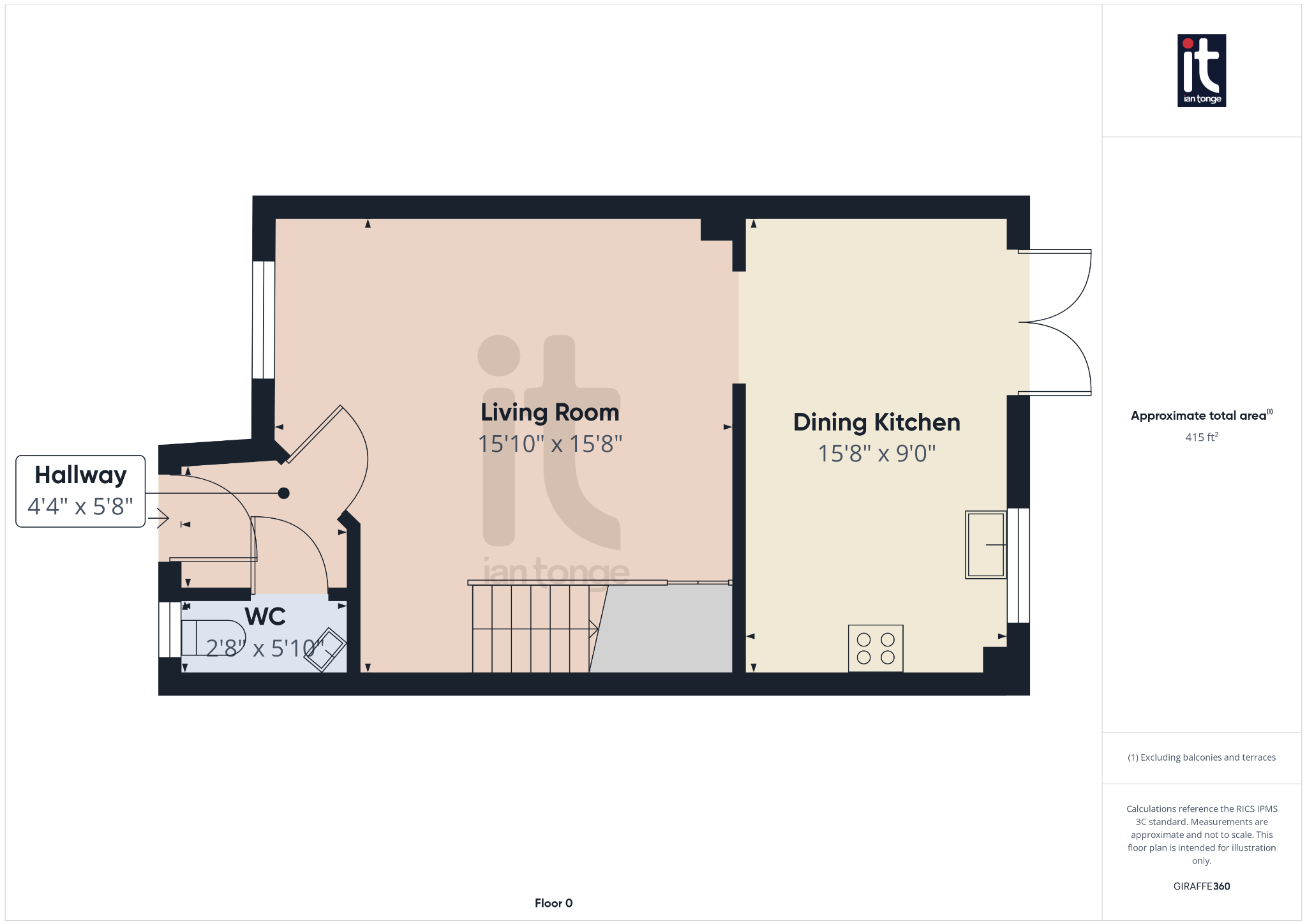 3 bedroom semi-detached house For Sale in Marple - Floorplan 1.