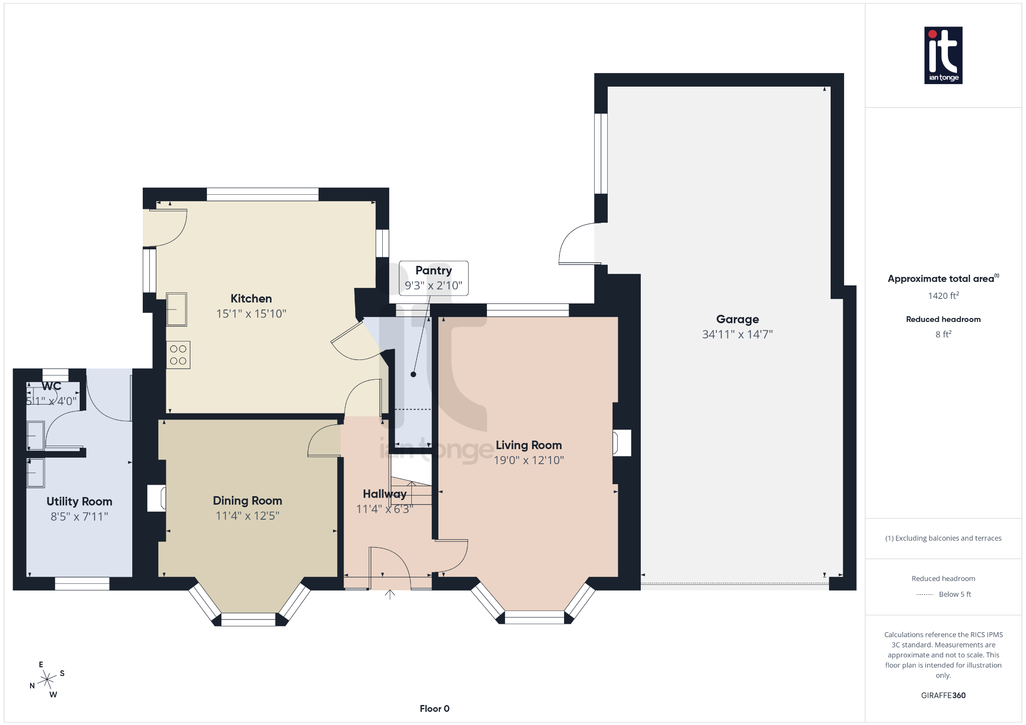 4 bedroom detached house For Sale in High Peak - Floorplan 2.