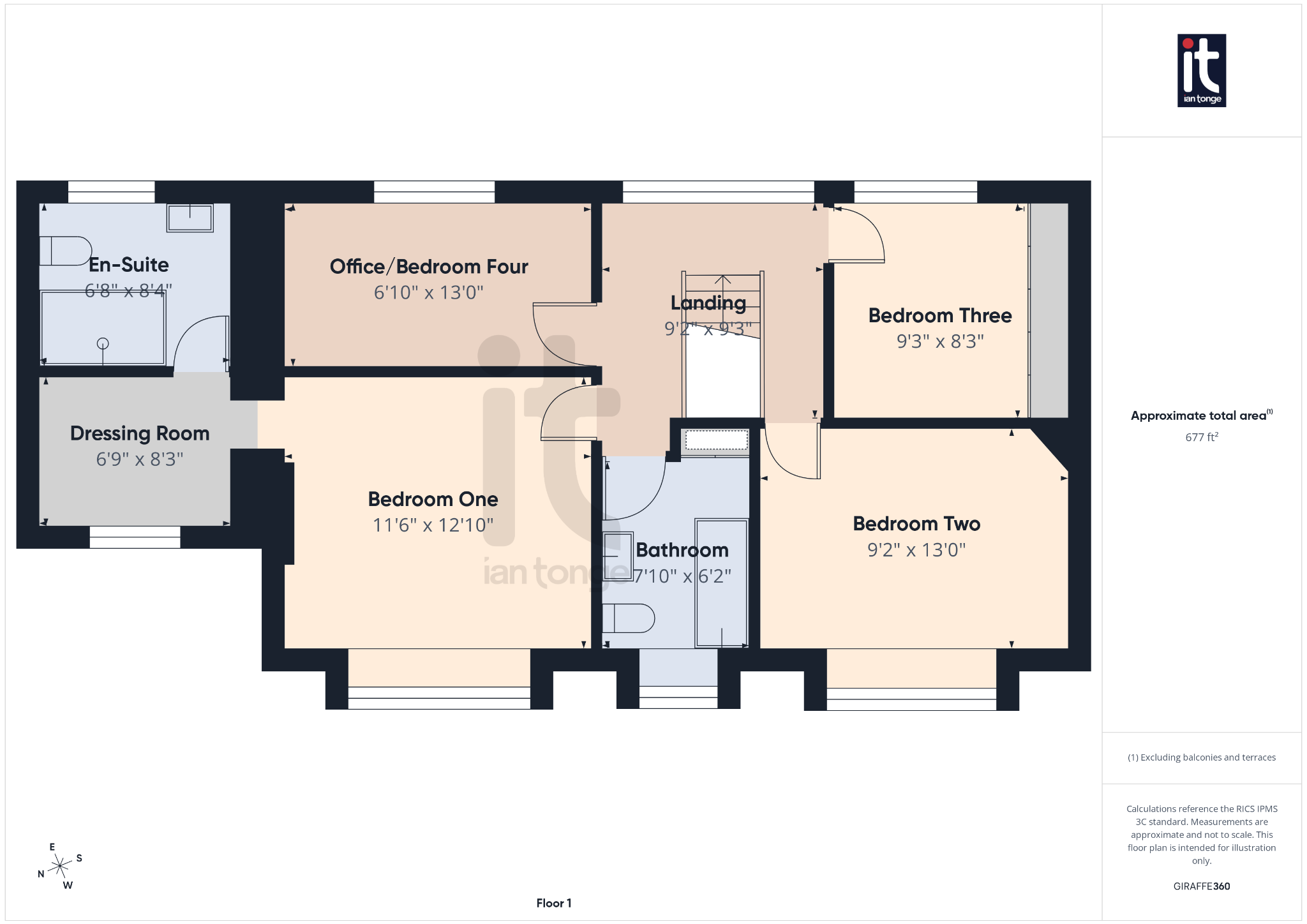 4 bedroom detached house For Sale in High Peak - Floorplan 3.