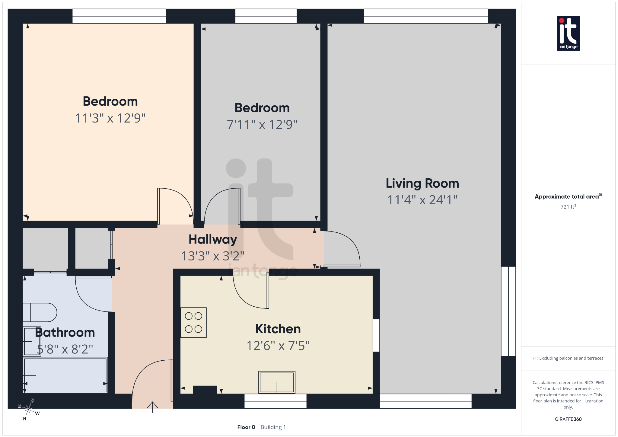 2 bedroom apartment flat/apartment For Sale in Stockport - Floorplan 2.