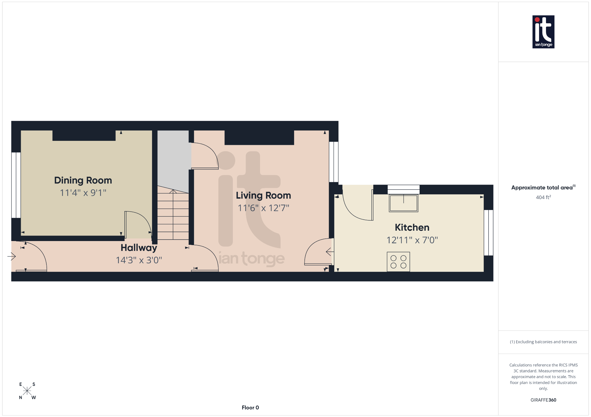 2 bedroom semi-detached house For Sale in Stockport - Floorplan 2.