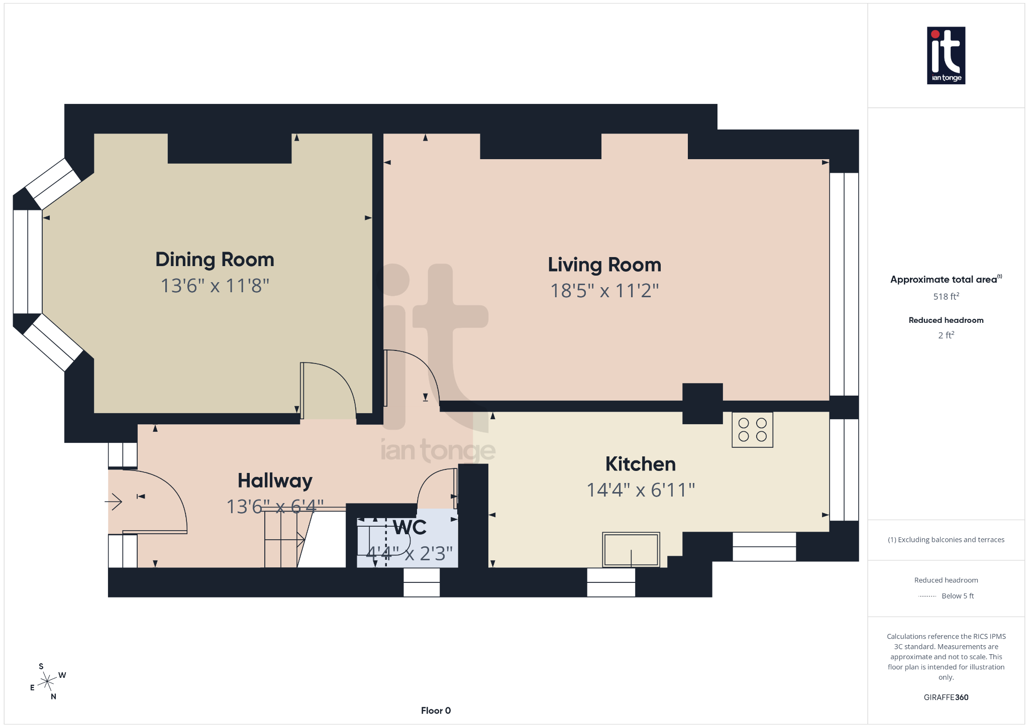 3 bedroom semi-detached house For Sale in Stockport - Floorplan 1.