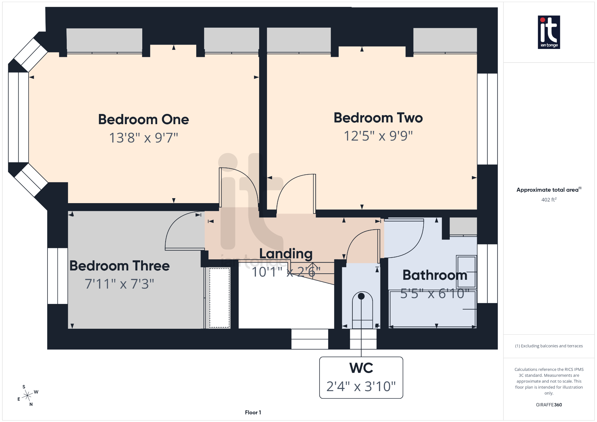 3 bedroom semi-detached house For Sale in Stockport - Floorplan 2.