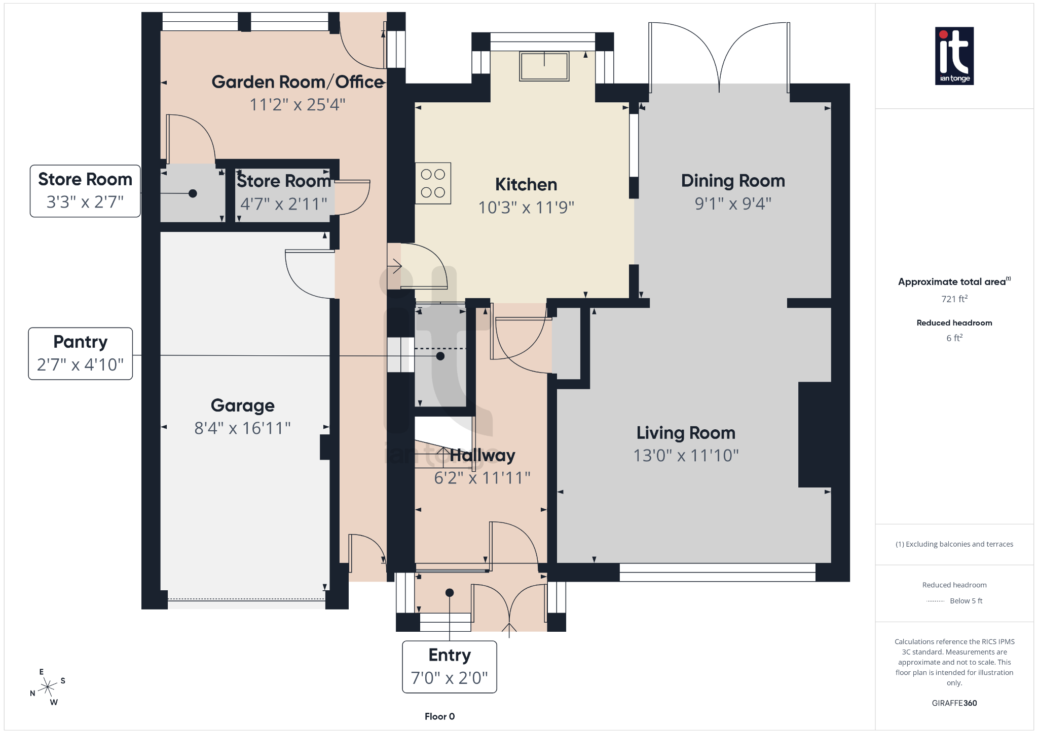 3 bedroom semi-detached house For Sale in Stockport - Floorplan 1.