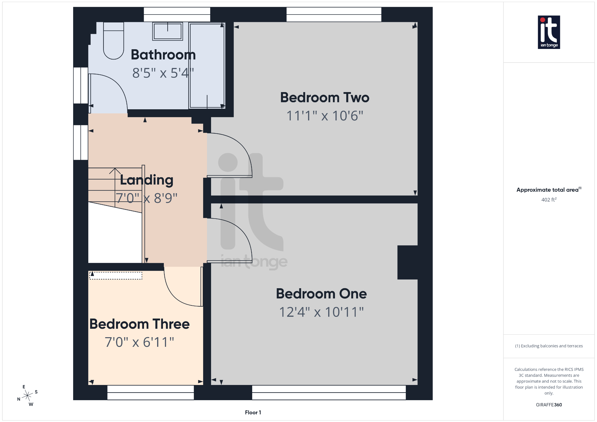 3 bedroom semi-detached house For Sale in Stockport - Floorplan 2.