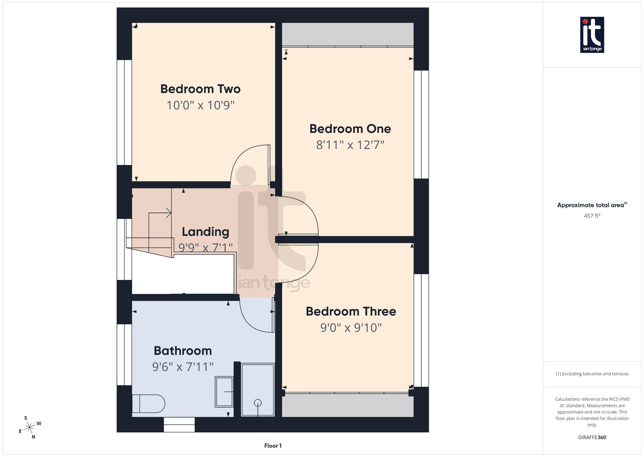 3 bedroom detached house For Sale in Stockport - Floorplan 2.