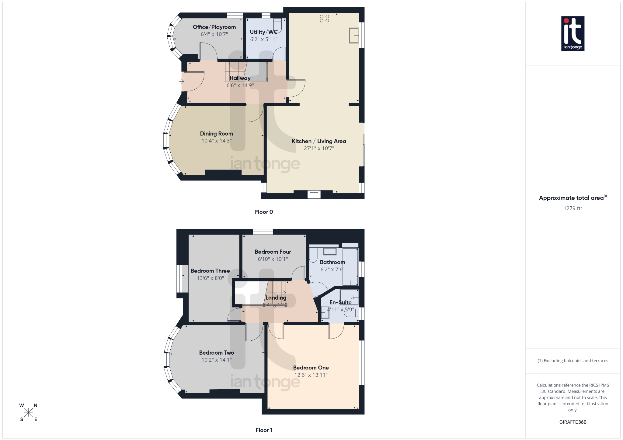 4 bedroom detached house To Let in Stockport - Floorplan 3.