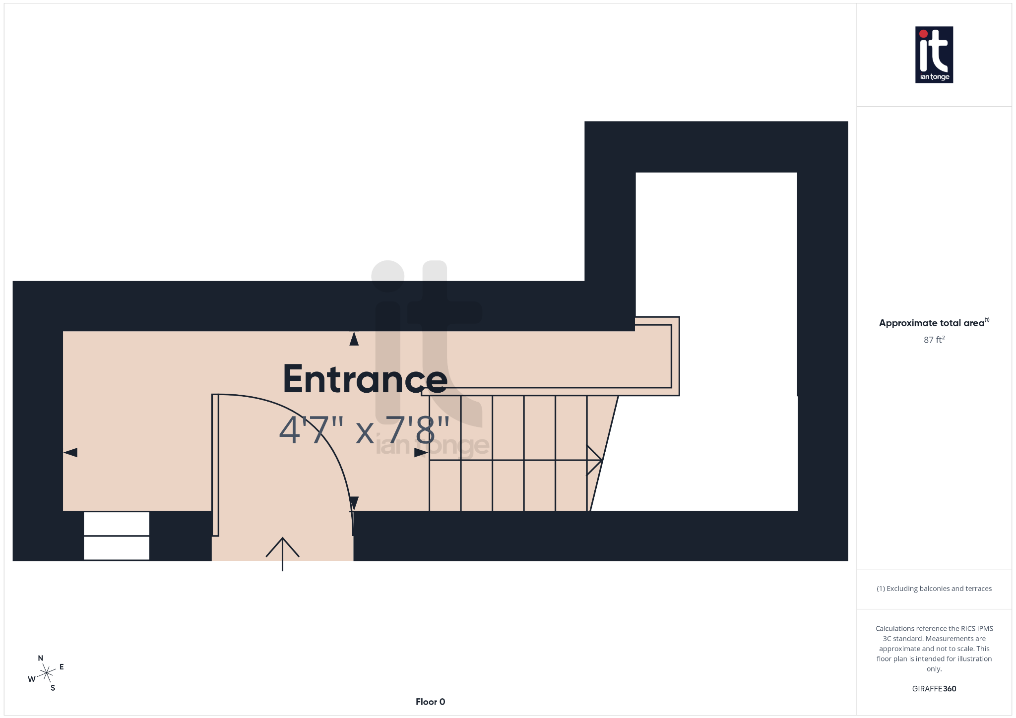 1 bedroom apartment flat/apartment To Let in Stockport - Floorplan 2.