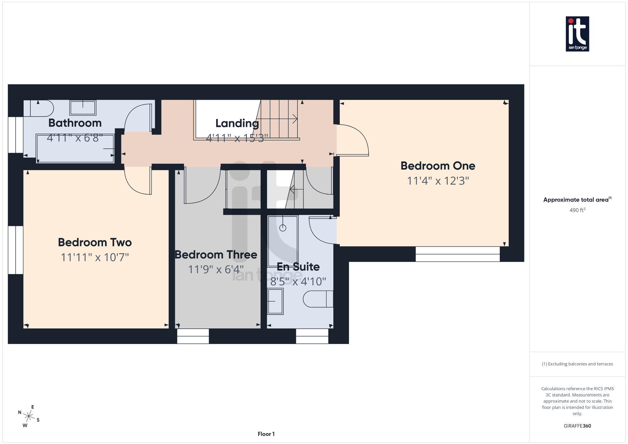 3 bedroom semi-detached house For Sale in Stockport - Floorplan 2.