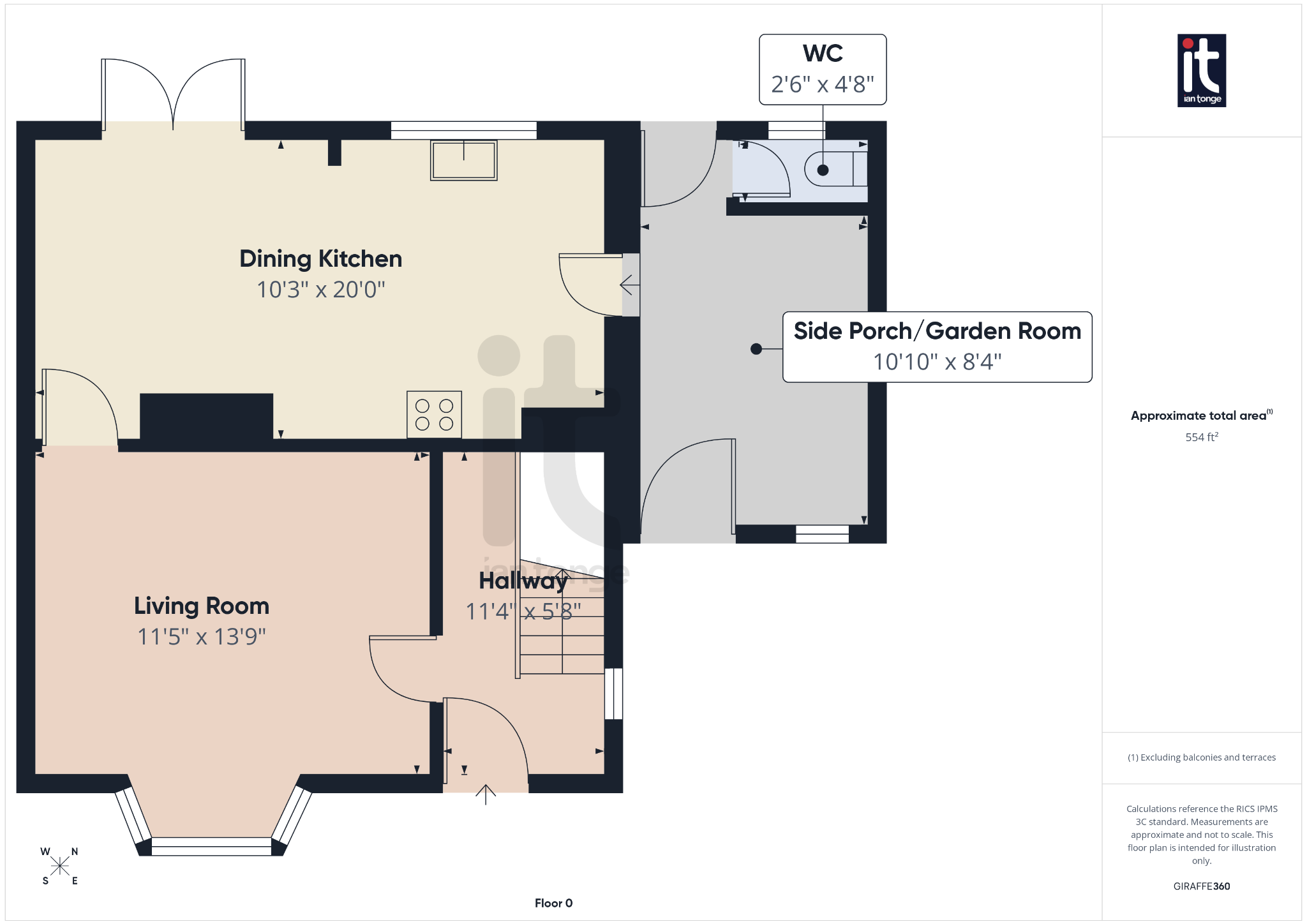 3 bedroom semi-detached house For Sale in Stockport - Floorplan 3.