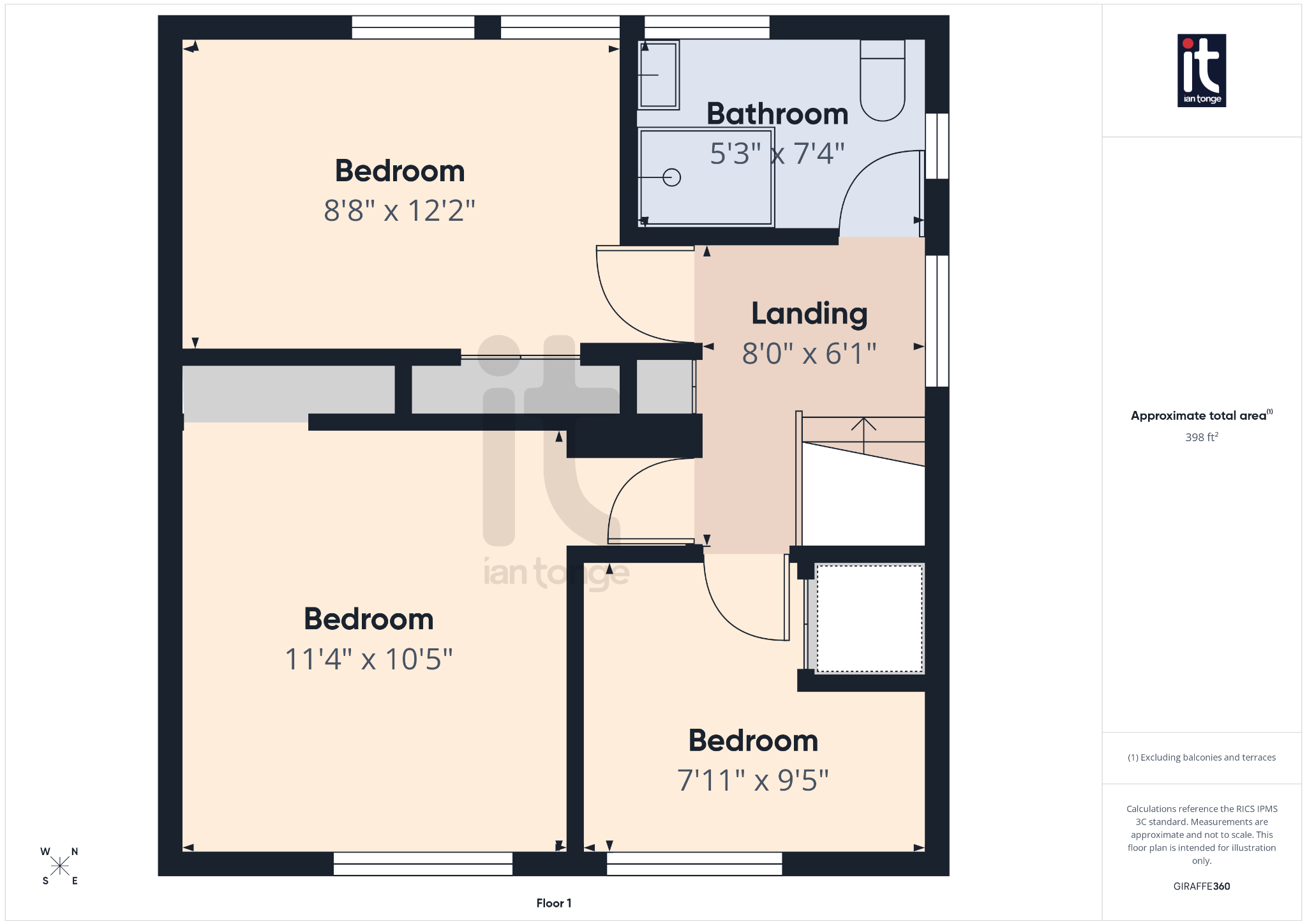 3 bedroom semi-detached house For Sale in Stockport - Floorplan 4.