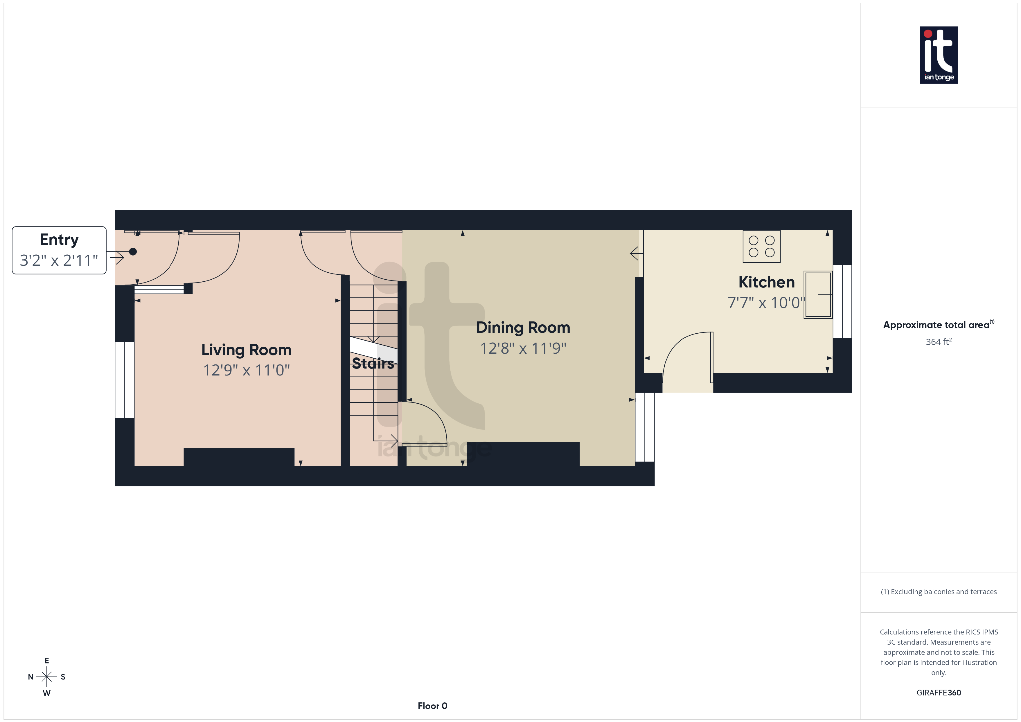 2 bedroom semi-detached house For Sale in Stockport - Floorplan 1.