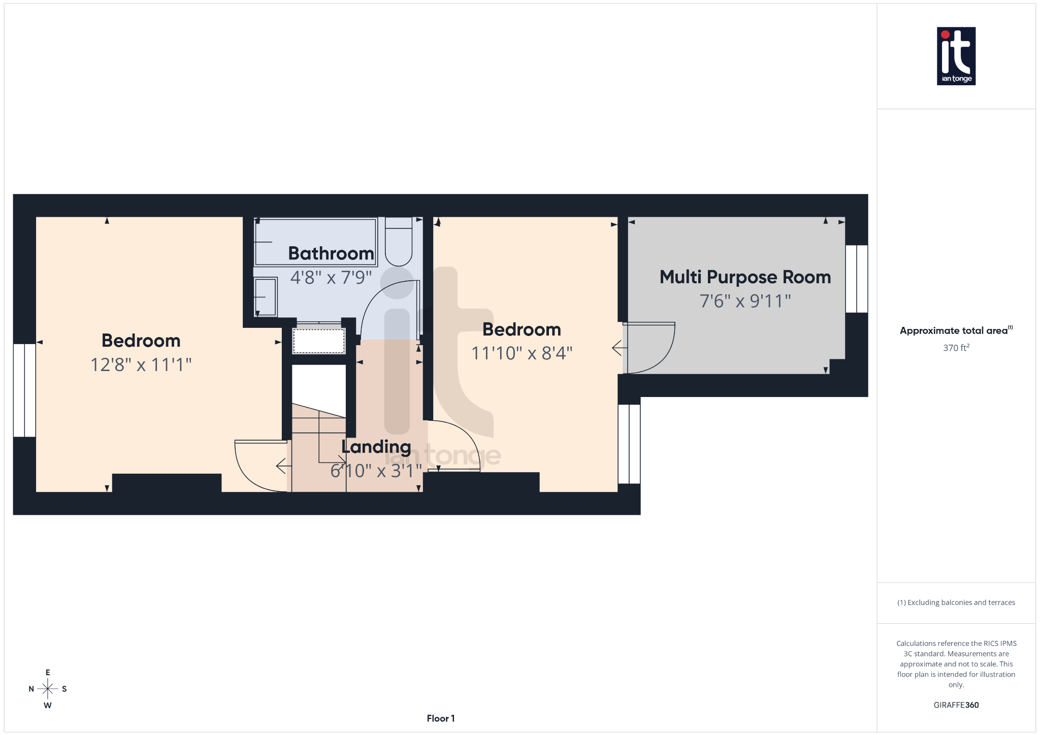 2 bedroom semi-detached house For Sale in Stockport - Floorplan 2.