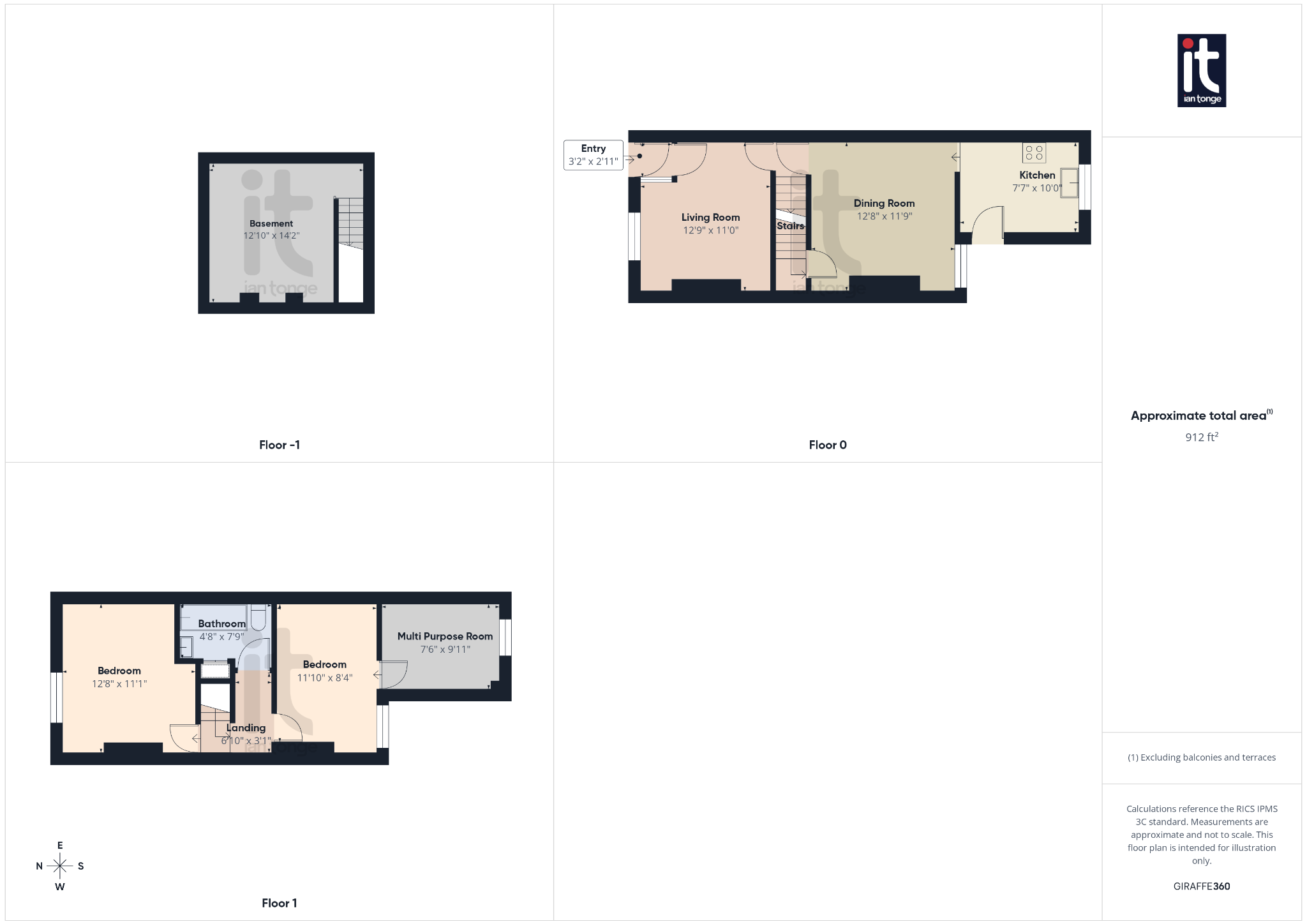 2 bedroom semi-detached house For Sale in Stockport - Floorplan 4.