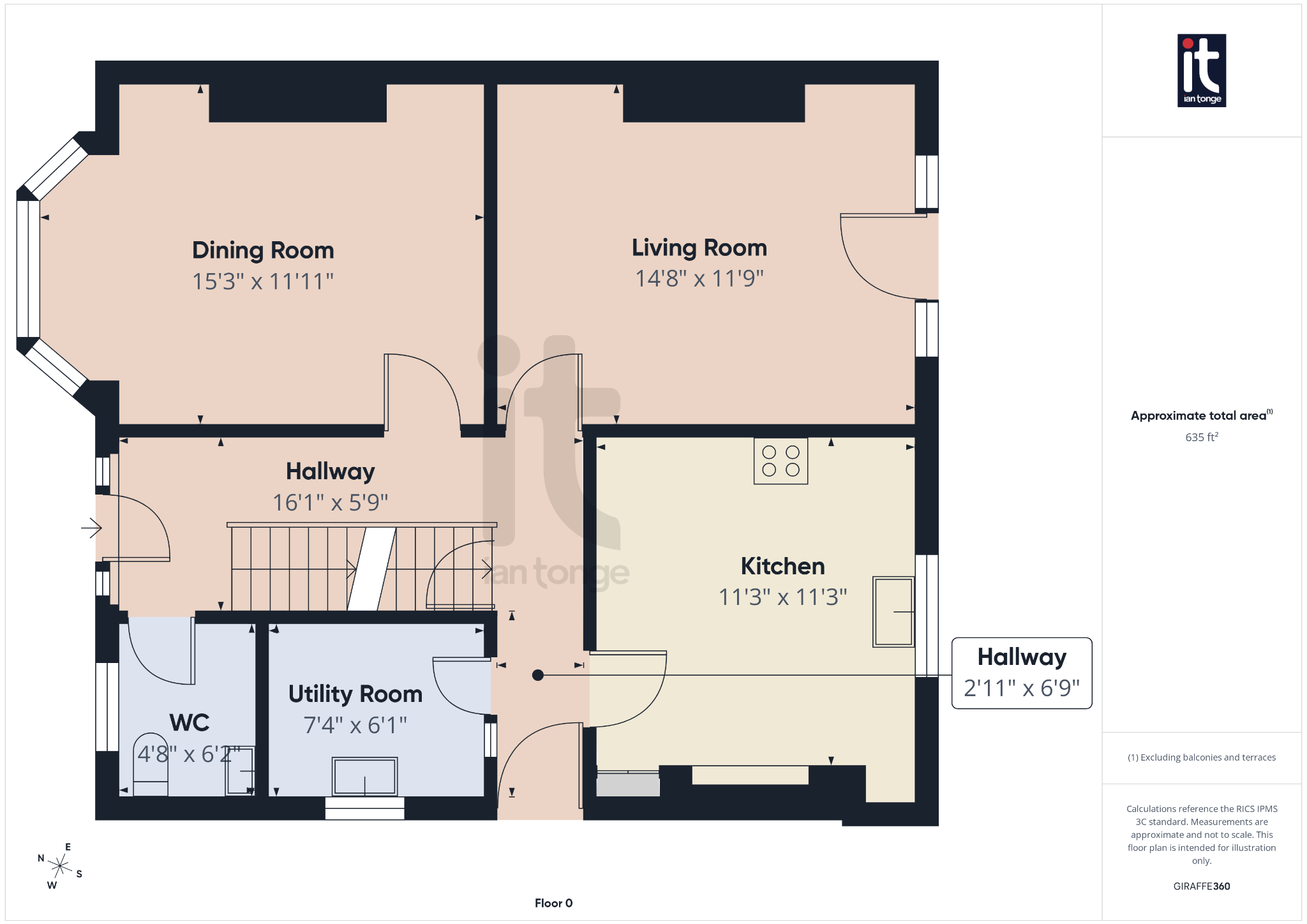 4 bedroom semi-detached house For Sale in Stockport - Floorplan 3.