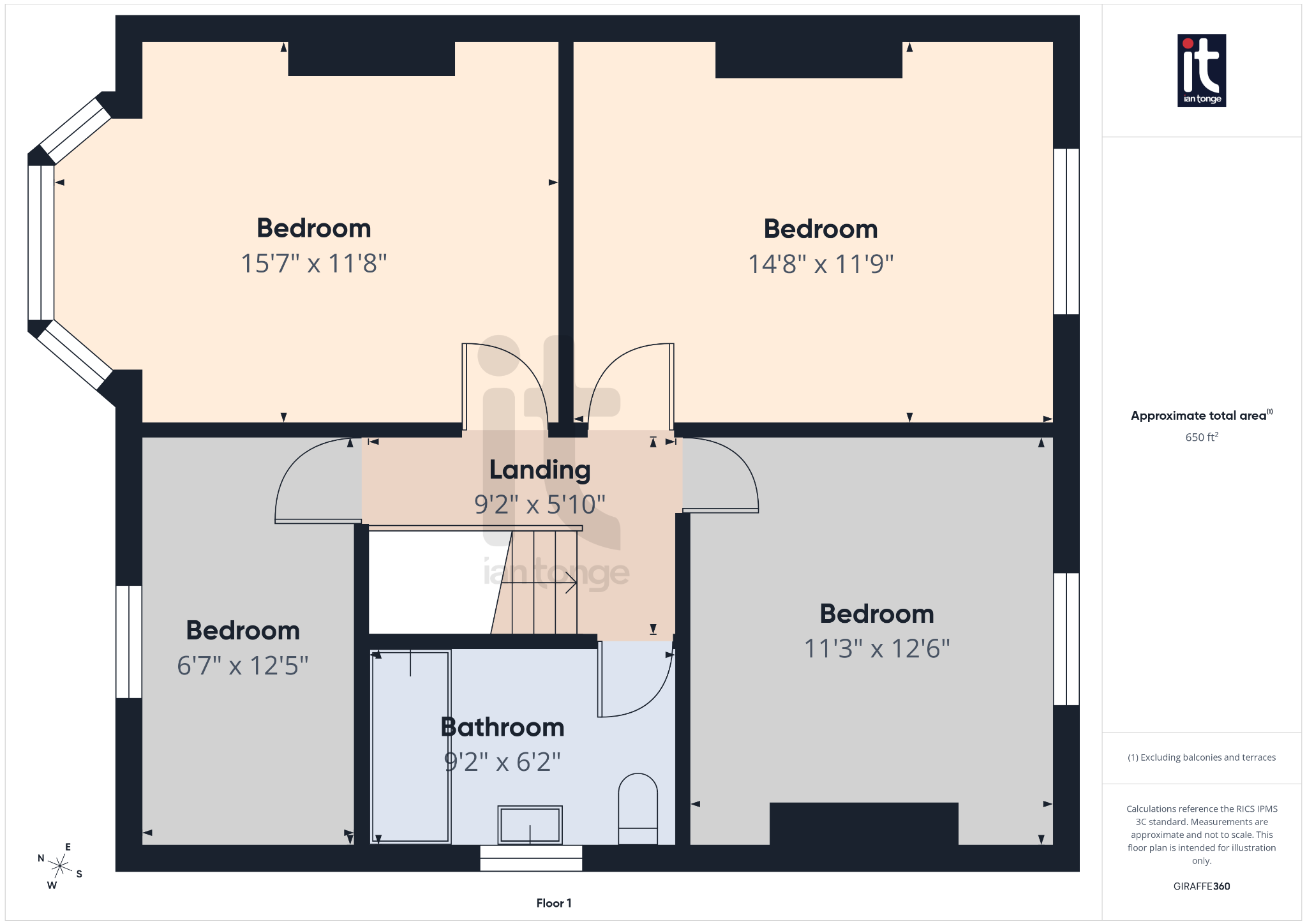 4 bedroom semi-detached house For Sale in Stockport - Floorplan 4.