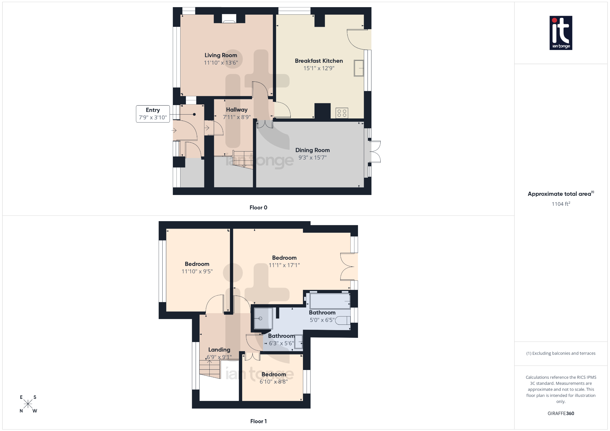 3 bedroom semi-detached house For Sale in Stockport - Floorplan 1.