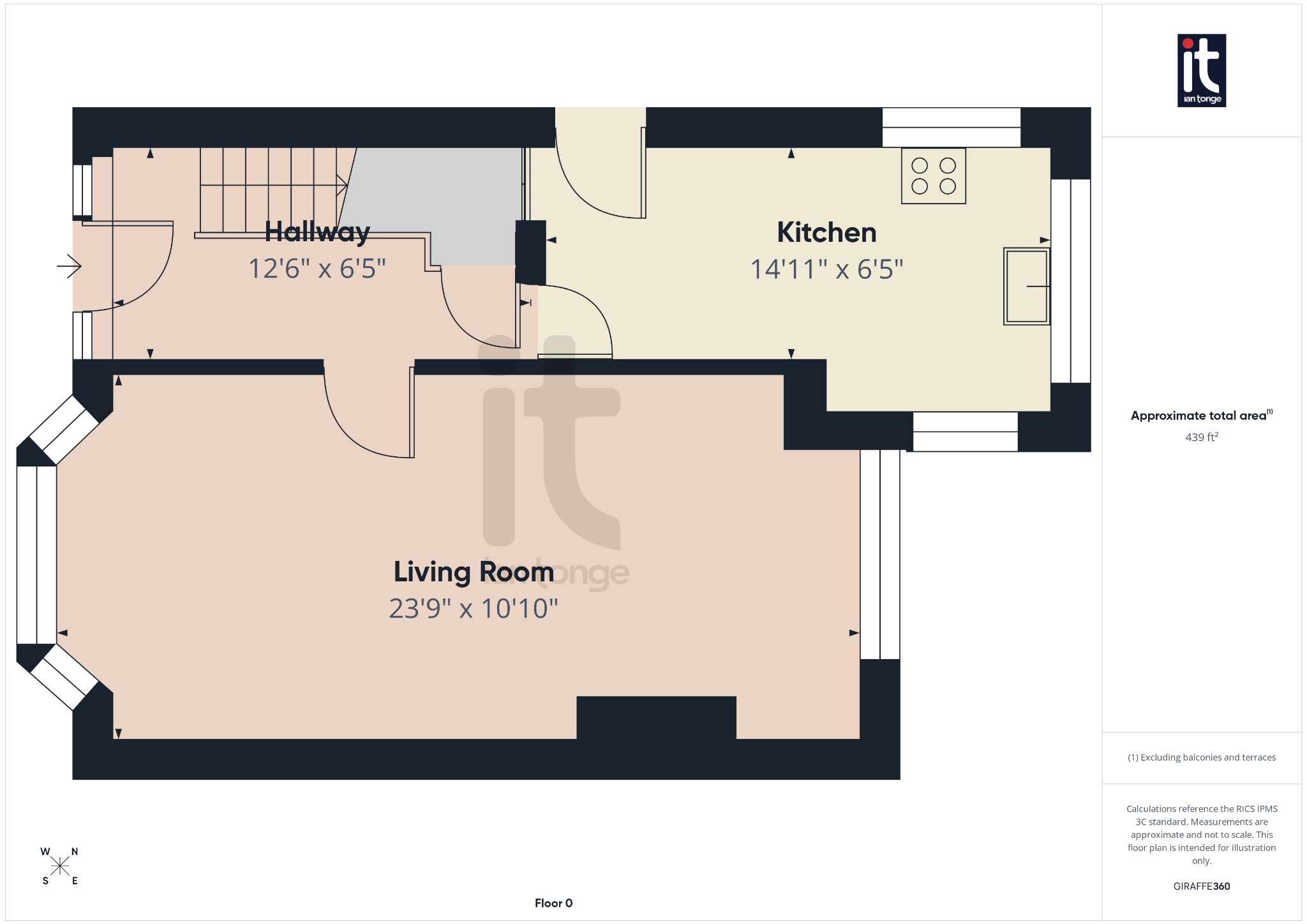 3 bedroom semi-detached house For Sale in Stockport - Floorplan 2.