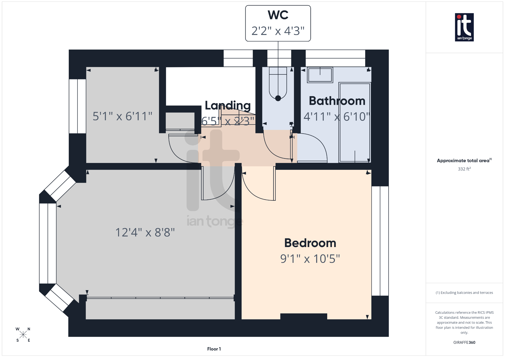 3 bedroom semi-detached house For Sale in Stockport - Floorplan 3.