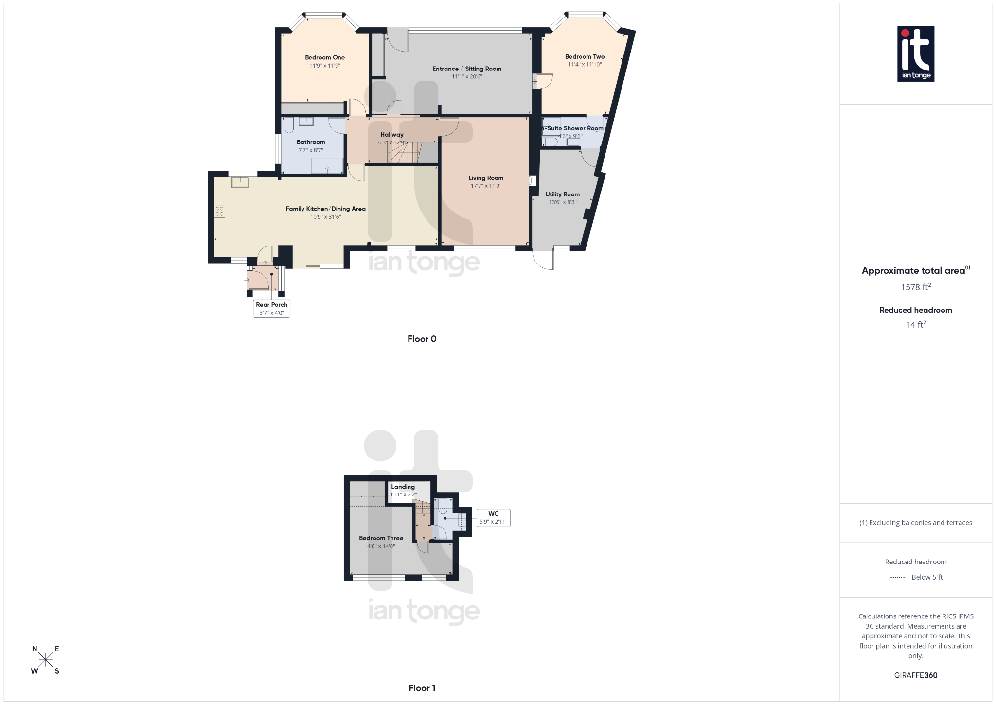 3 bedroom detached bungalow For Sale in Stockport - Floorplan 3.
