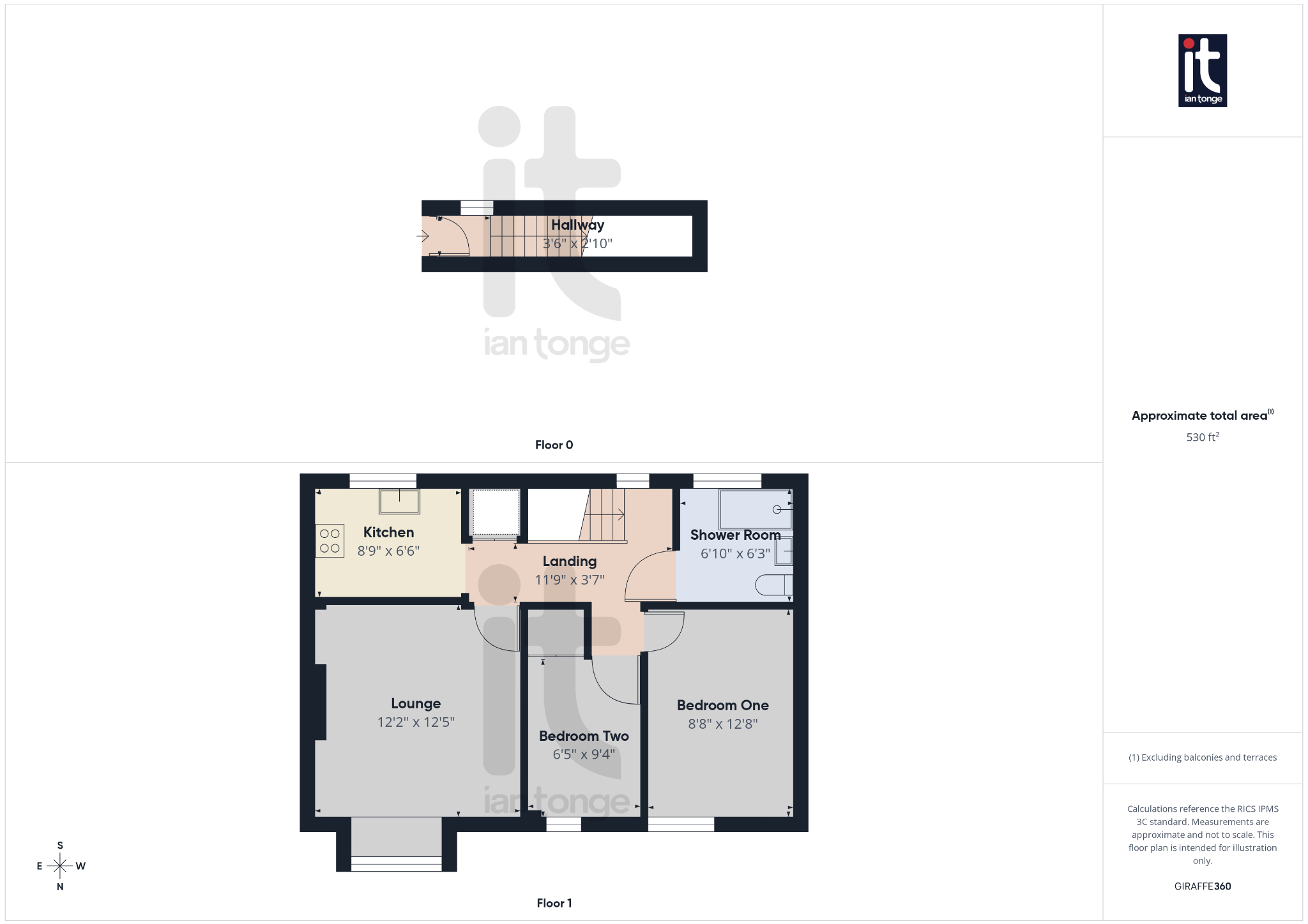 2 bedroom apartment flat/apartment For Sale in Stockport - Floorplan 1.