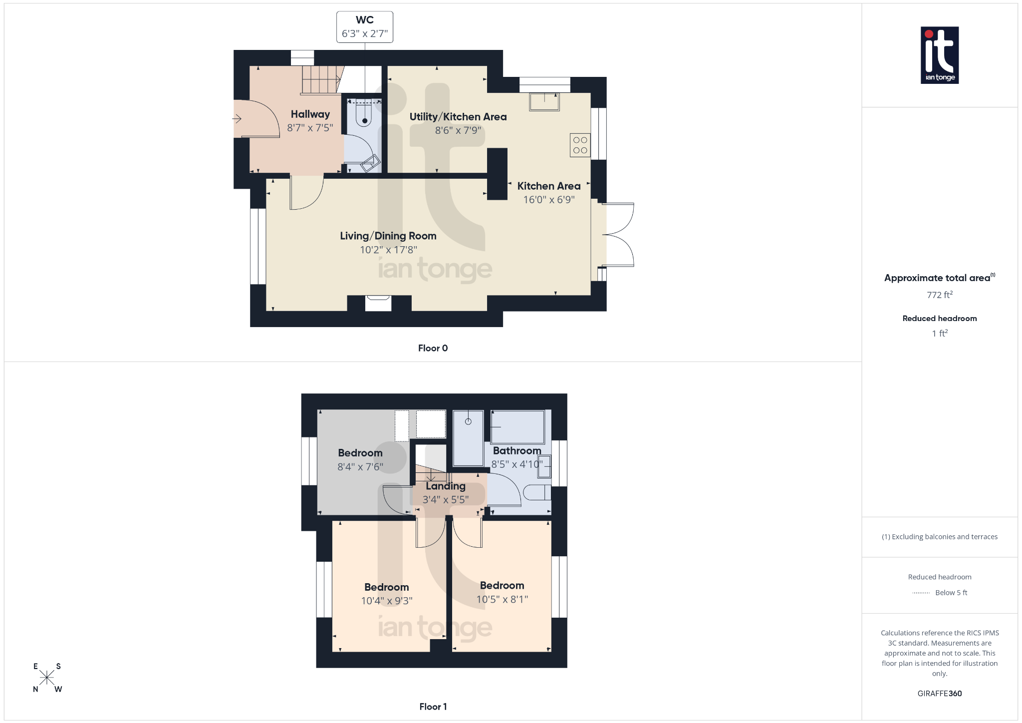 3 bedroom semi-detached house For Sale in Stockport - Floorplan 1.