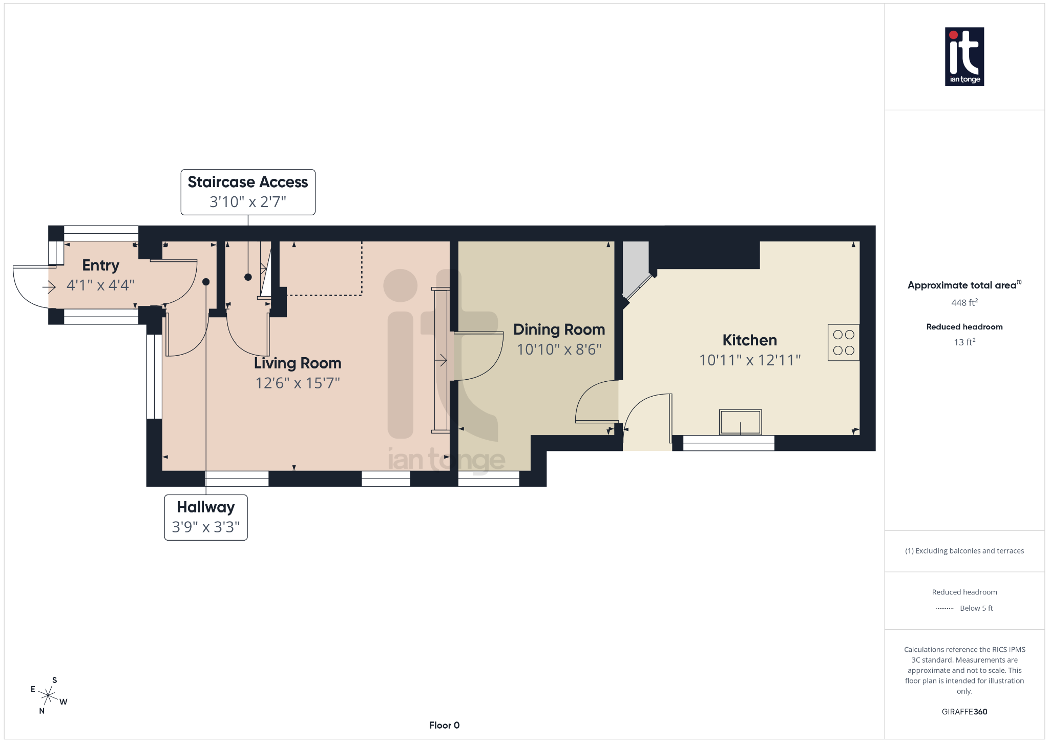 3 bedroom end terraced house For Sale in Stockport - Floorplan 2.