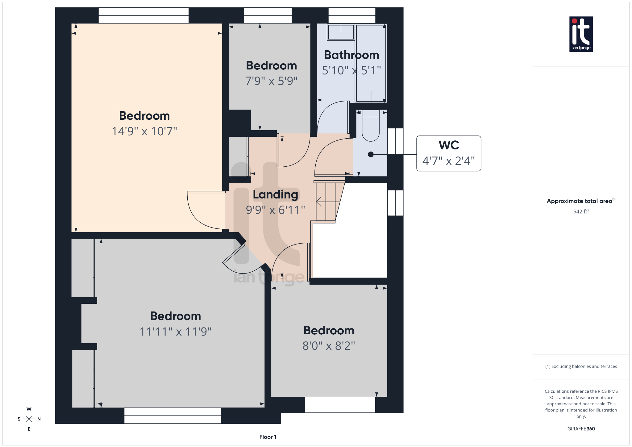 4 bedroom detached house For Sale in Stockport - Floorplan 2.